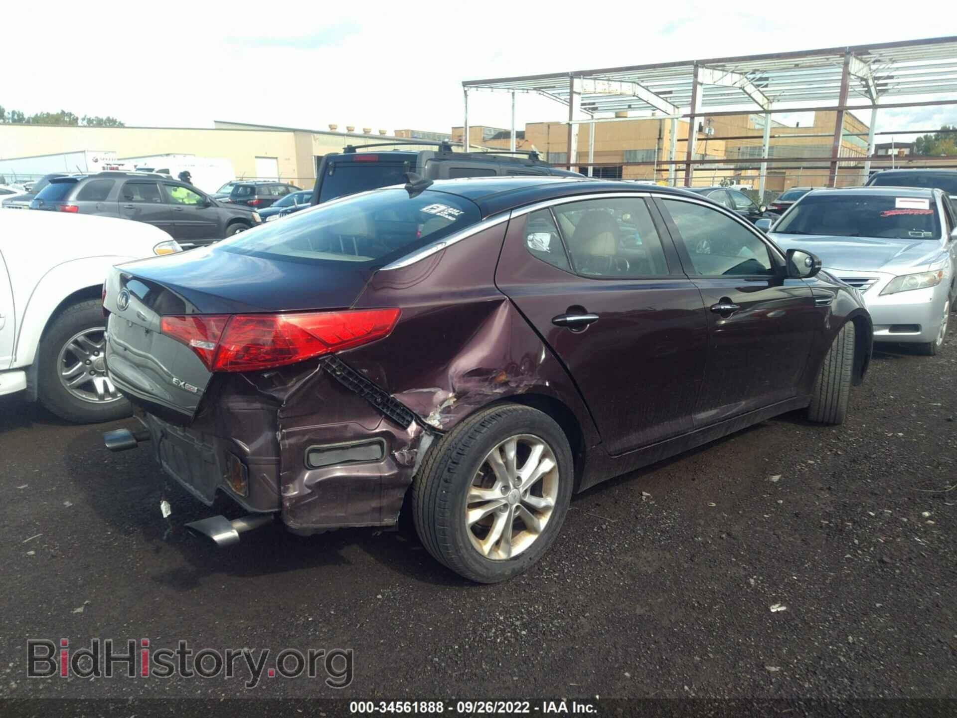 2013 KIA OPTIMA - VIN: 5XXGN4A70DG128200 - Фото 4