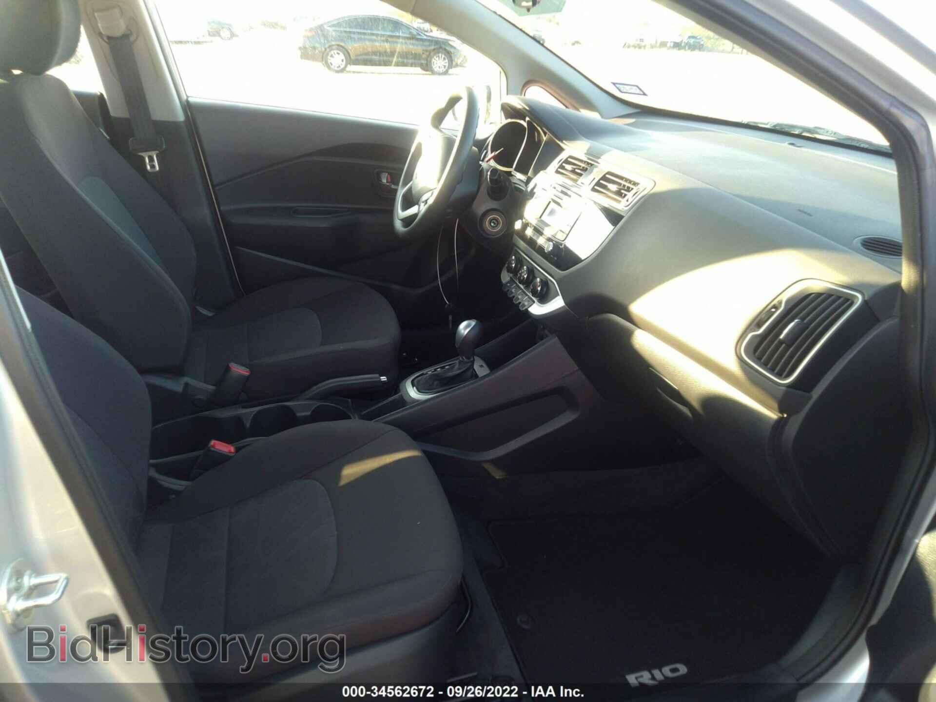 2016 KIA RIO - VIN: KNADM4A37G6670171 - Фото 5