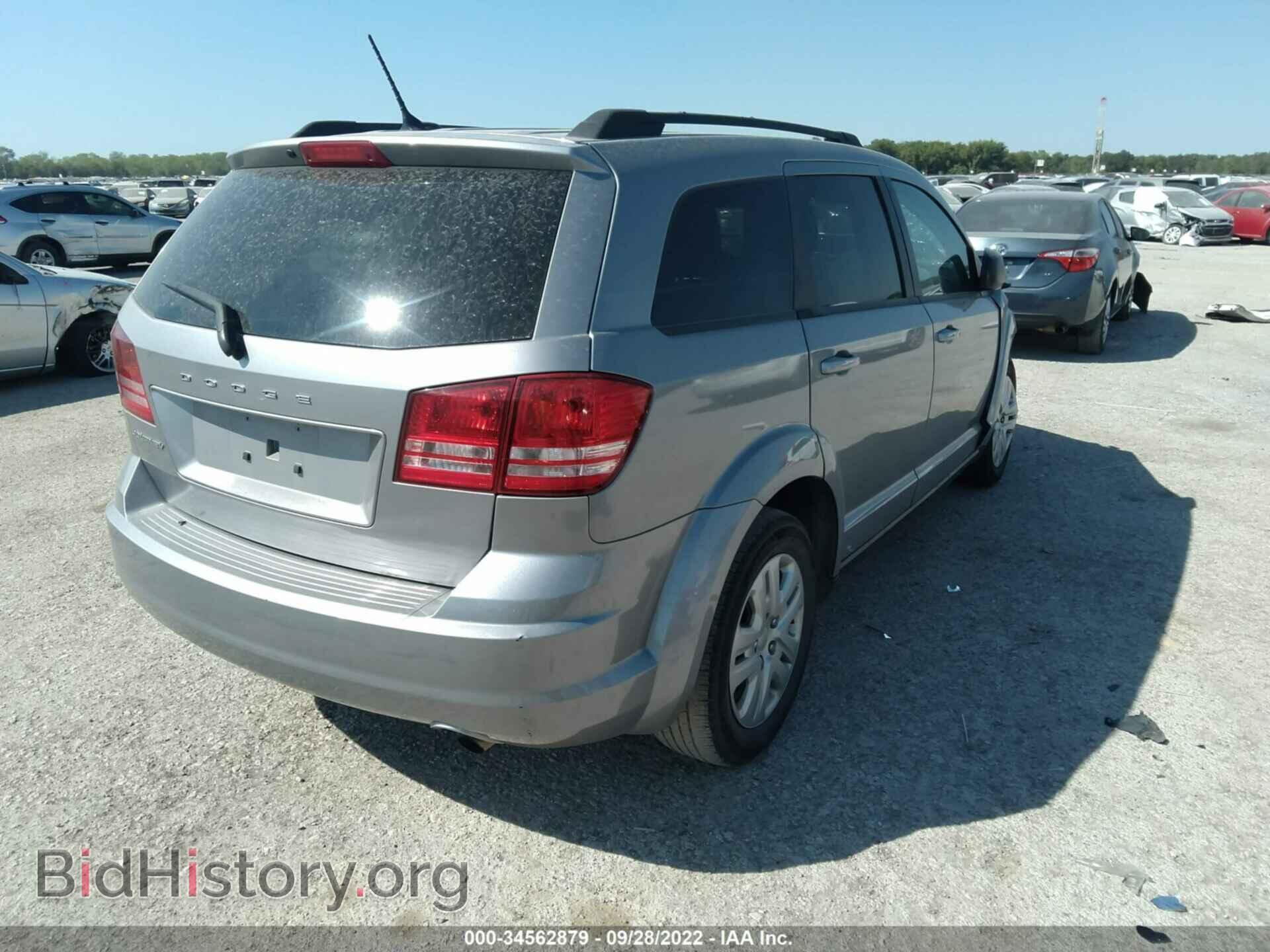 2017 DODGE JOURNEY - VIN: 3C4PDCAB0HT621757 - Фото 4