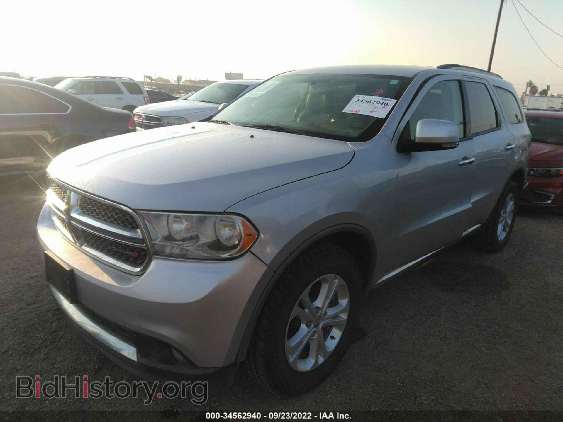 2013 DODGE DURANGO - VIN: 1C4SDHDT2DC564785 - Фото 2