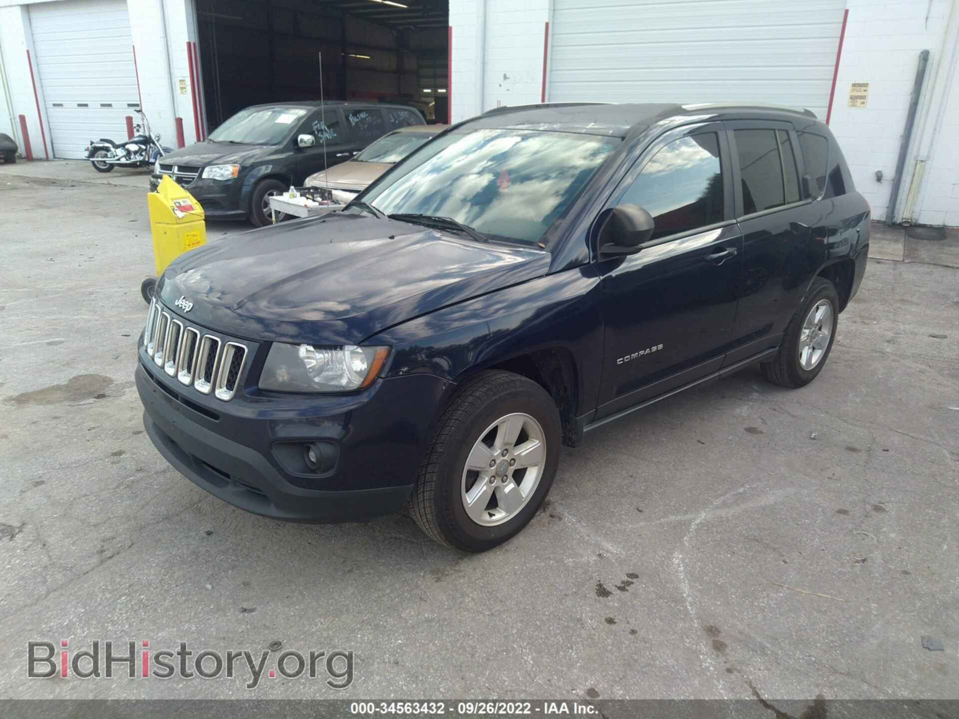 2014 JEEP COMPASS - VIN: 1C4NJCBA7ED691277 - Фото 2
