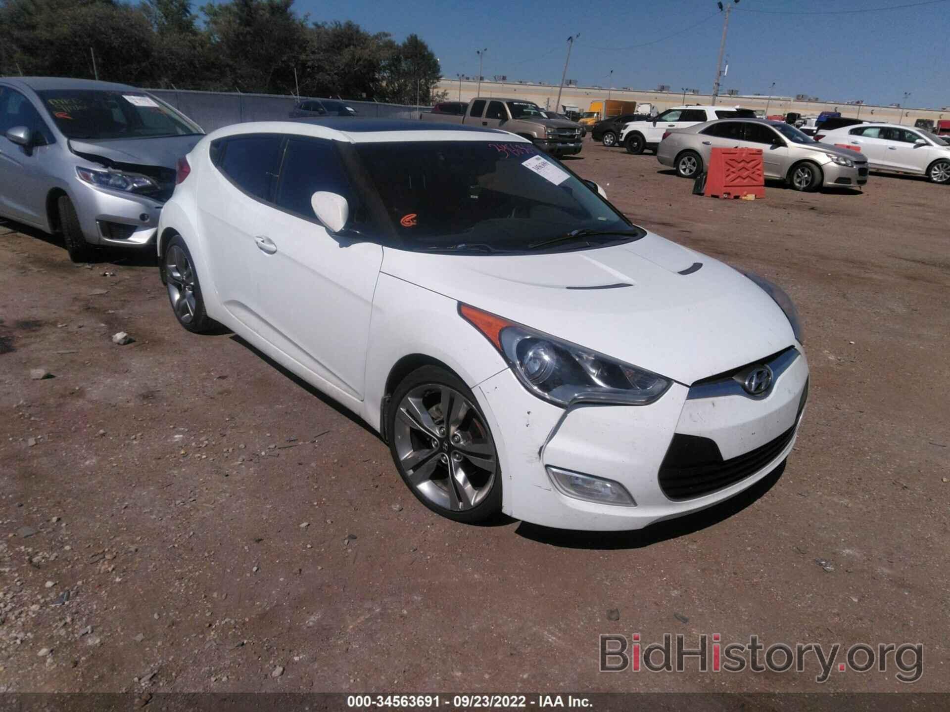 Фотография KMHTC6AD1CU041027 - HYUNDAI VELOSTER 2012