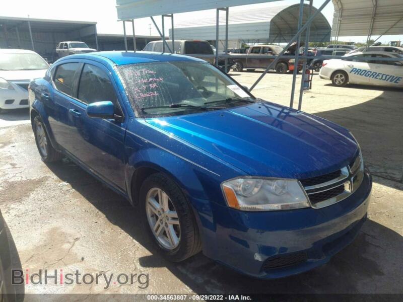 2012 Dodge AVENGER SXT (VIN 1C3CDZCB7CN290221) — фото 1 из 11, IAAI