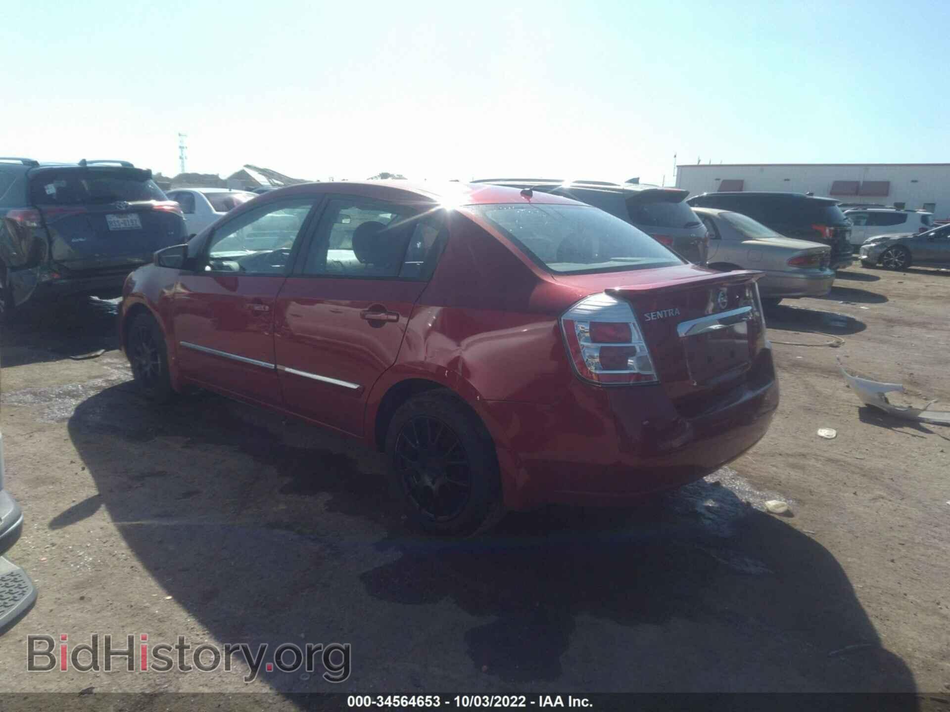 2012 NISSAN SENTRA - VIN: 3N1AB6AP1CL766018 - Фото 3
