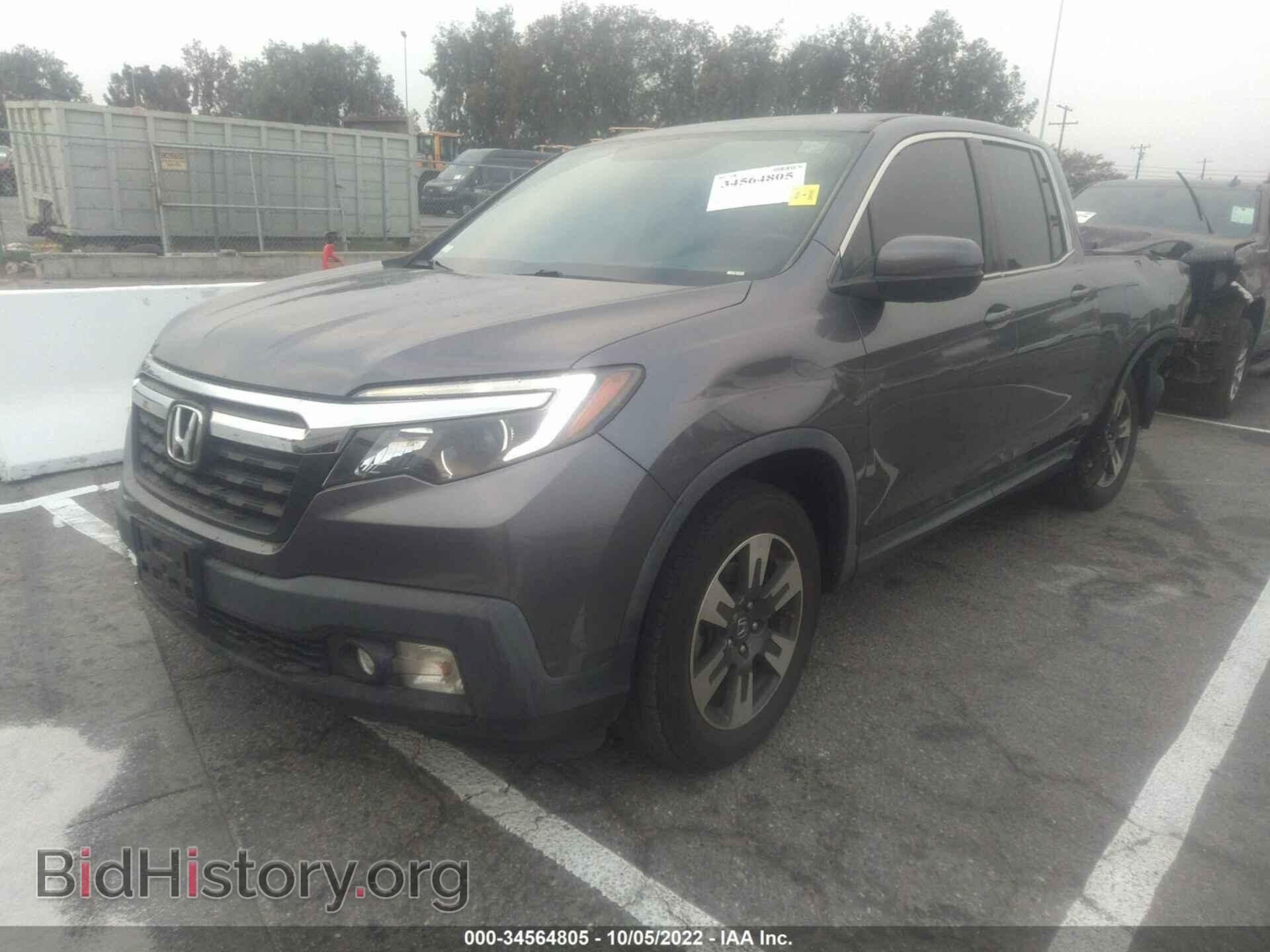 2017 HONDA RIDGELINE - VIN: 5FPYK2F60HB010827 - Фото 2
