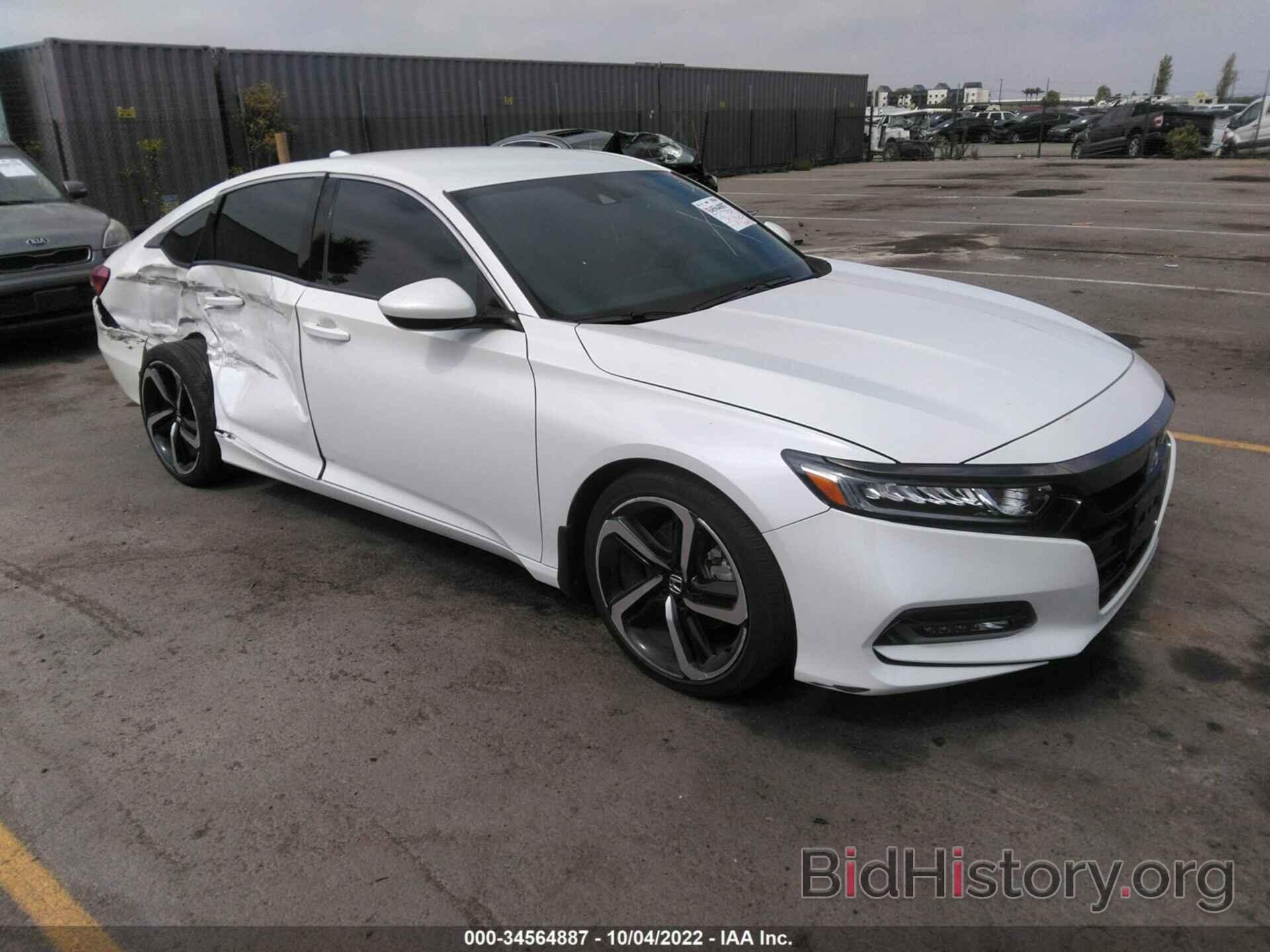 Photo 1HGCV1F31KA094491 - HONDA ACCORD SEDAN 2019