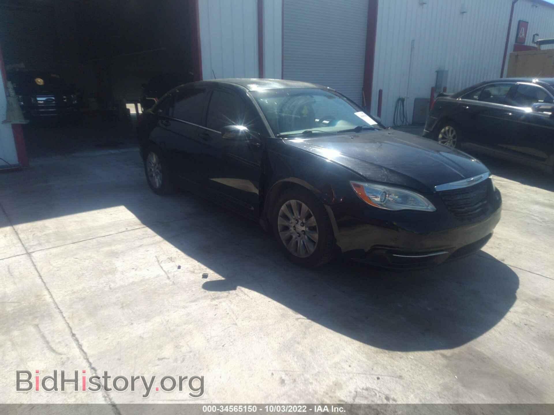 Фотография 1C3CCBAB3CN291881 - CHRYSLER 200 2012