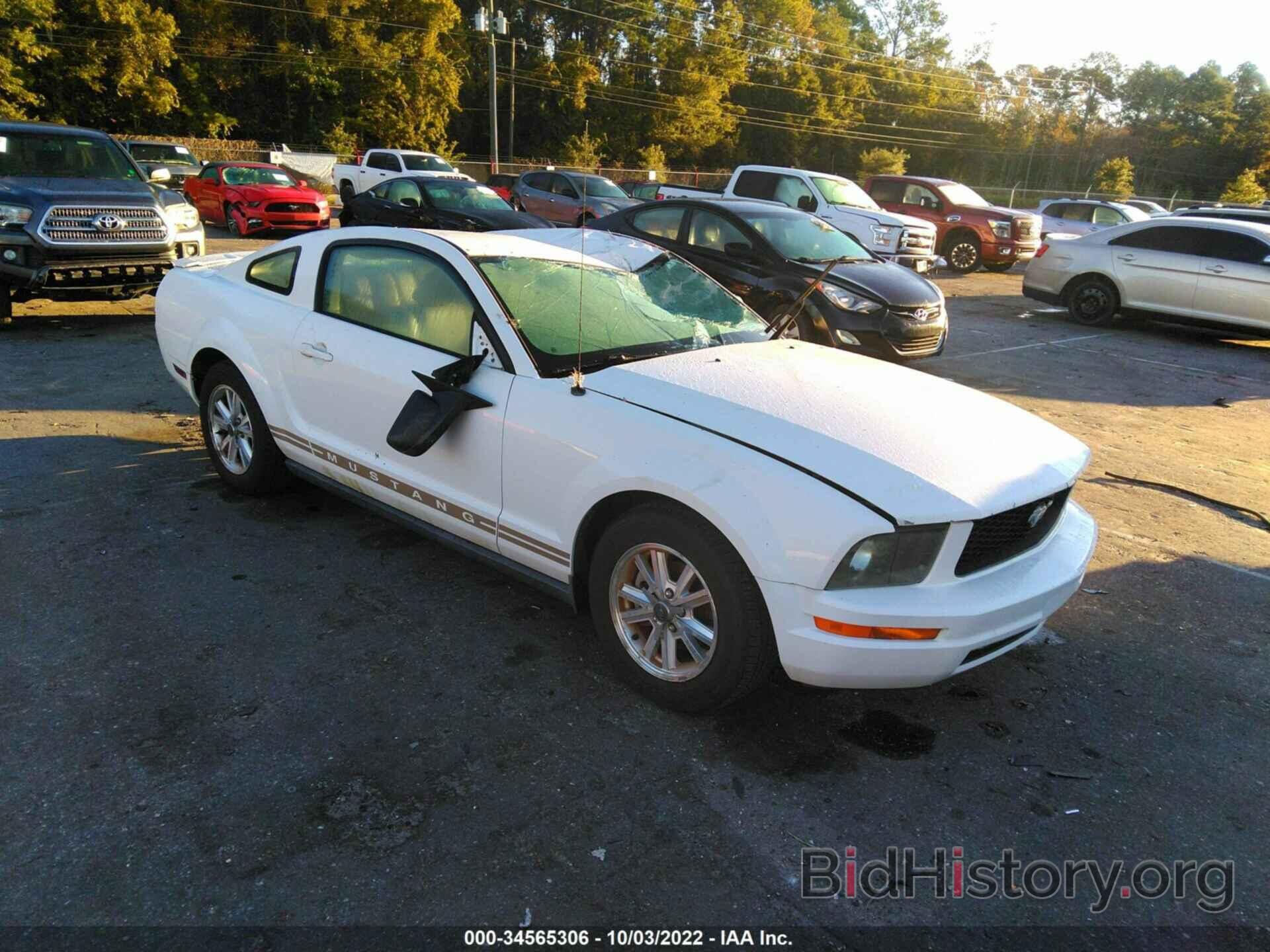 Photo 1ZVFT80N075247704 - FORD MUSTANG 2007