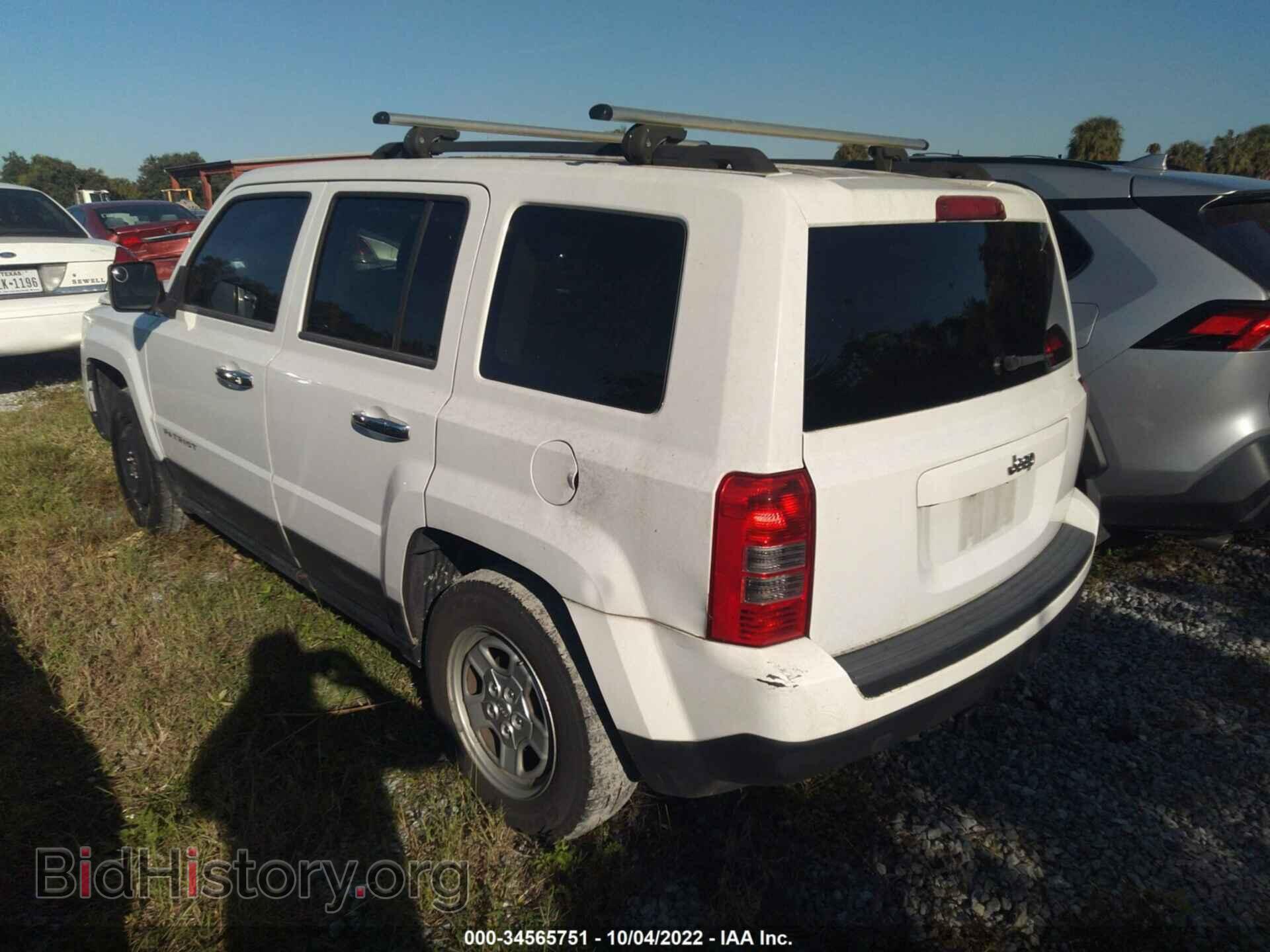 2012 JEEP PATRIOT - VIN: 1C4NJPBA6CD518807 - Фото 3
