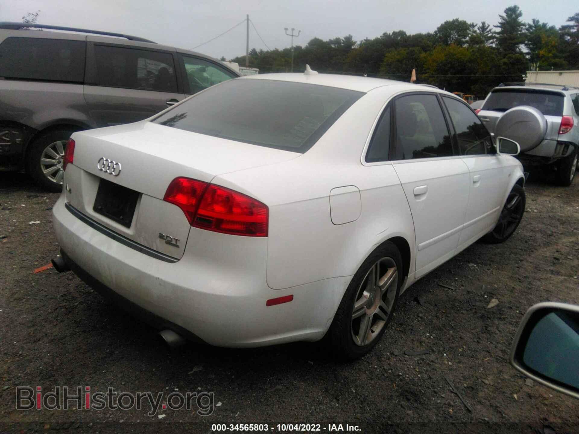 2007 AUDI A4 - VIN: WAUDF78E97A016661 - Фото 4