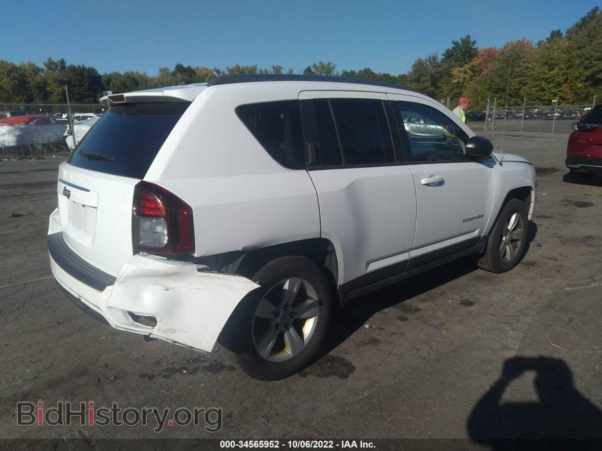 2014 JEEP COMPASS - VIN: 1C4NJDBB3ED749223 - Фото 4