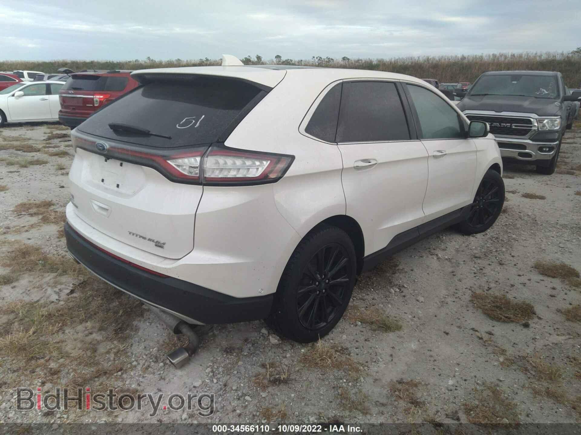 2017 FORD EDGE - VIN: 2FMPK4K87HBB99511 - Photo 4