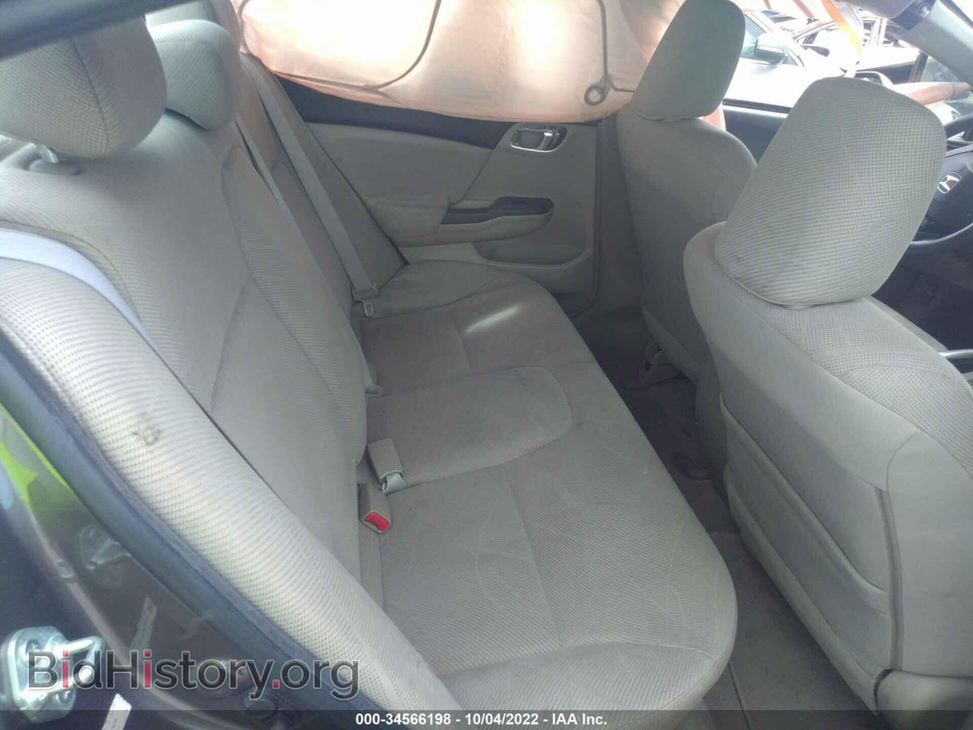 2012 HONDA CIVIC SDN - VIN: 19XFB2F54CE019200 - Фото 8