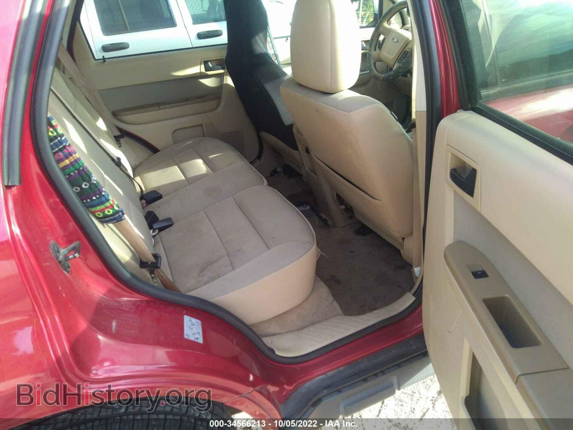 2010 FORD ESCAPE - VIN: 1FMCU9DG5AKC07837 - Фото 8