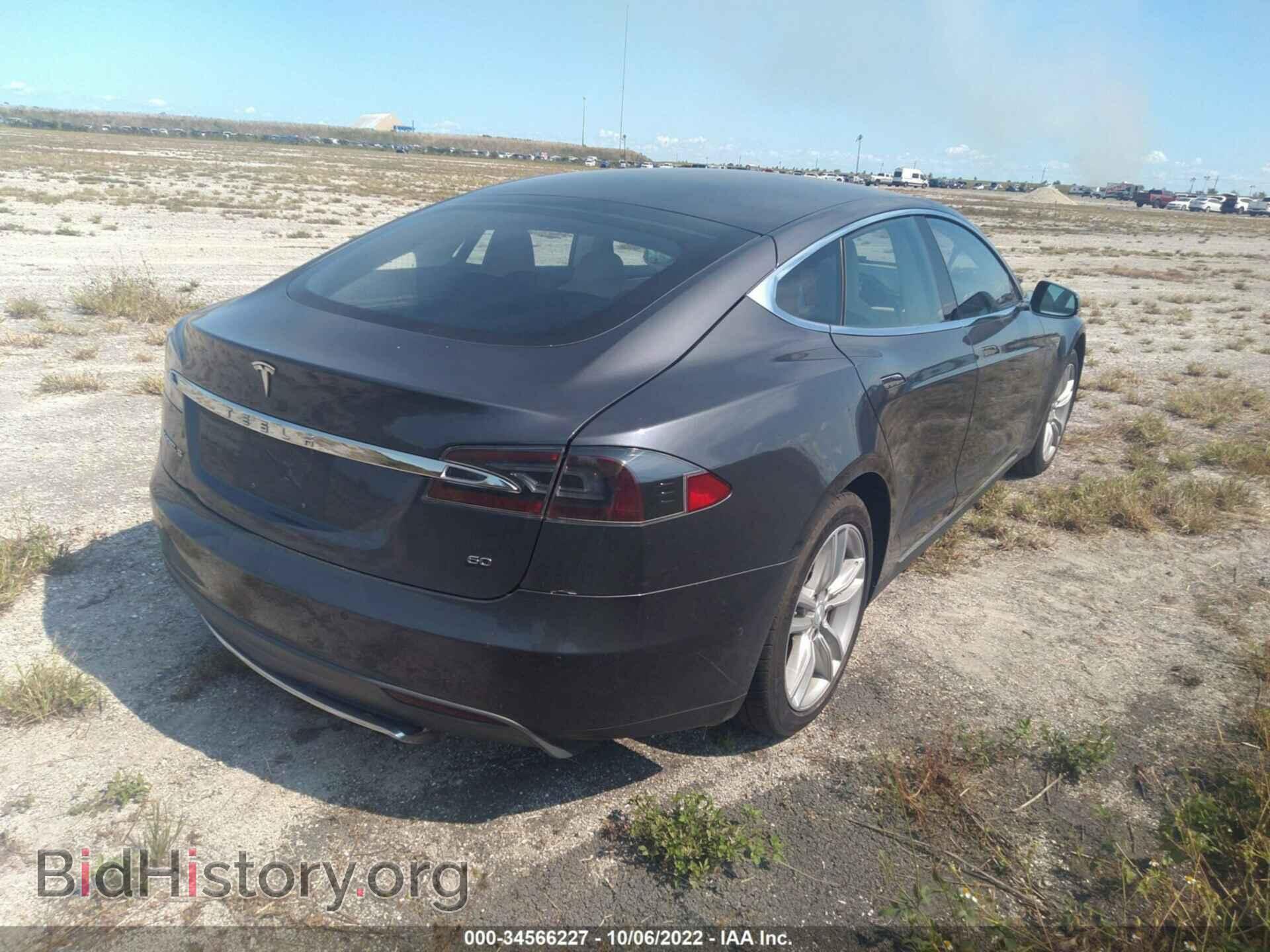 2014 TESLA MODEL S - VIN: 5YJSA1S12EFP58643 - Фото 4