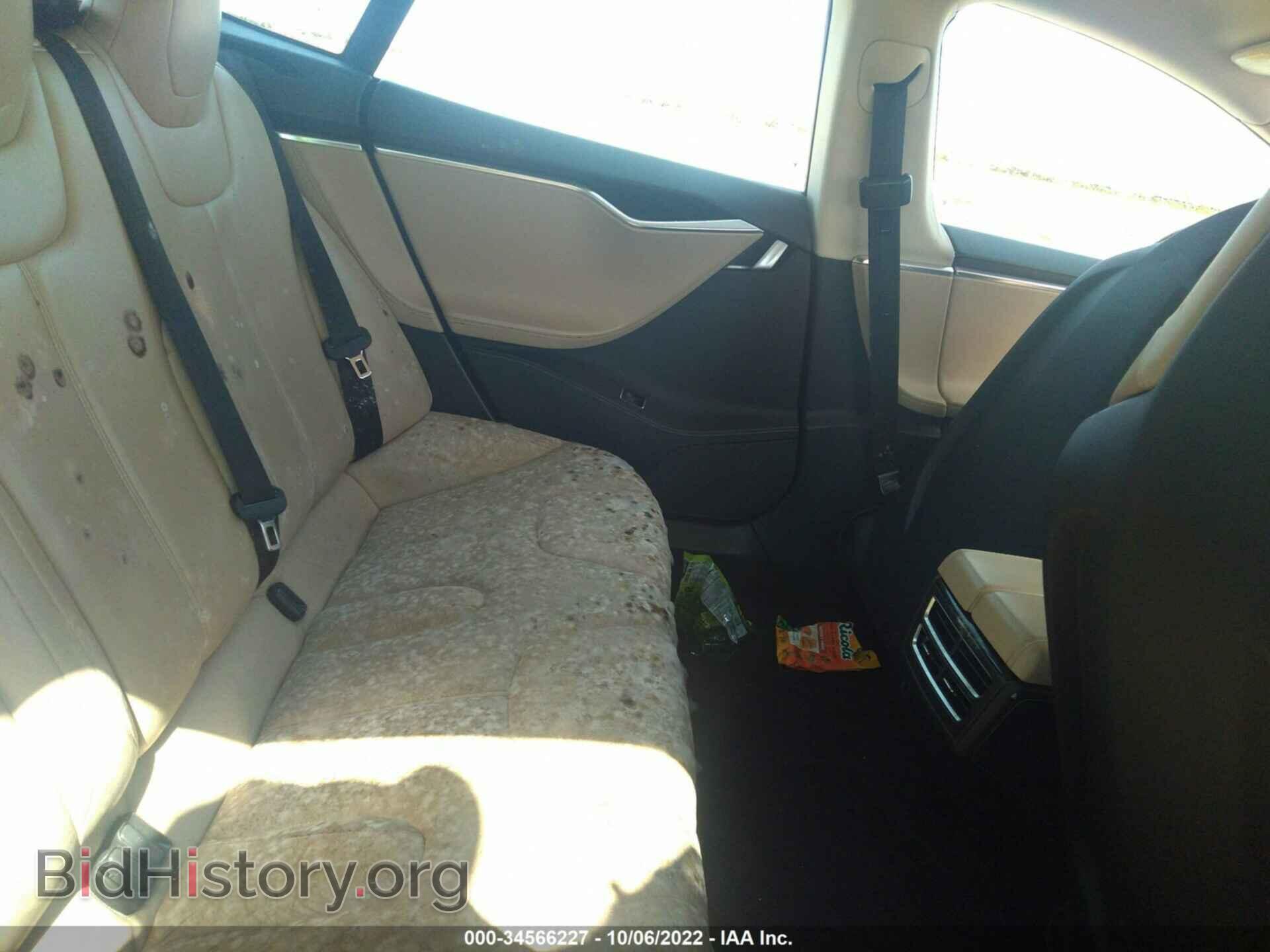 2014 TESLA MODEL S - VIN: 5YJSA1S12EFP58643 - Фото 8