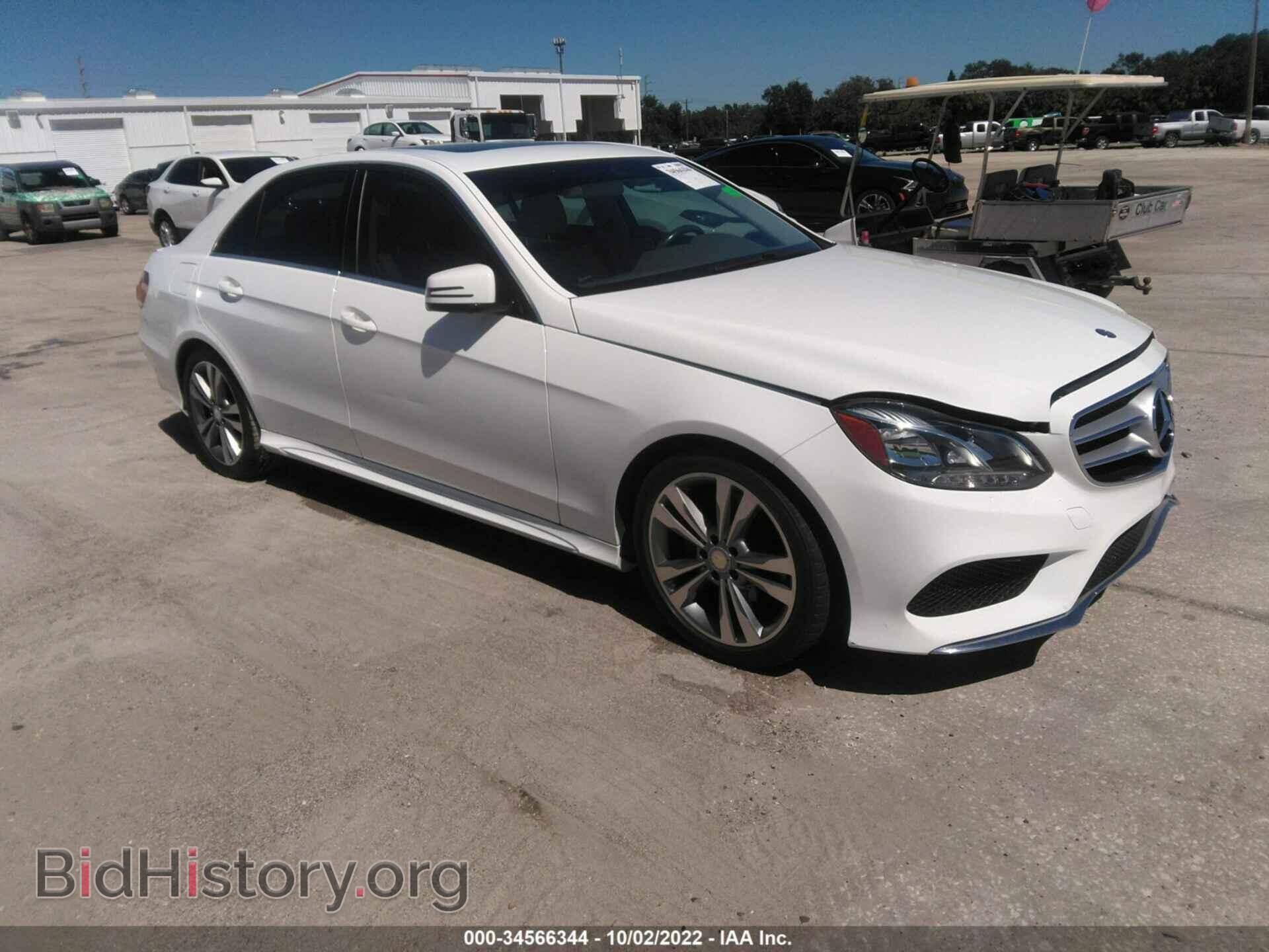 Photo WDDHF5KB9EA997570 - MERCEDES-BENZ E-CLASS 2014