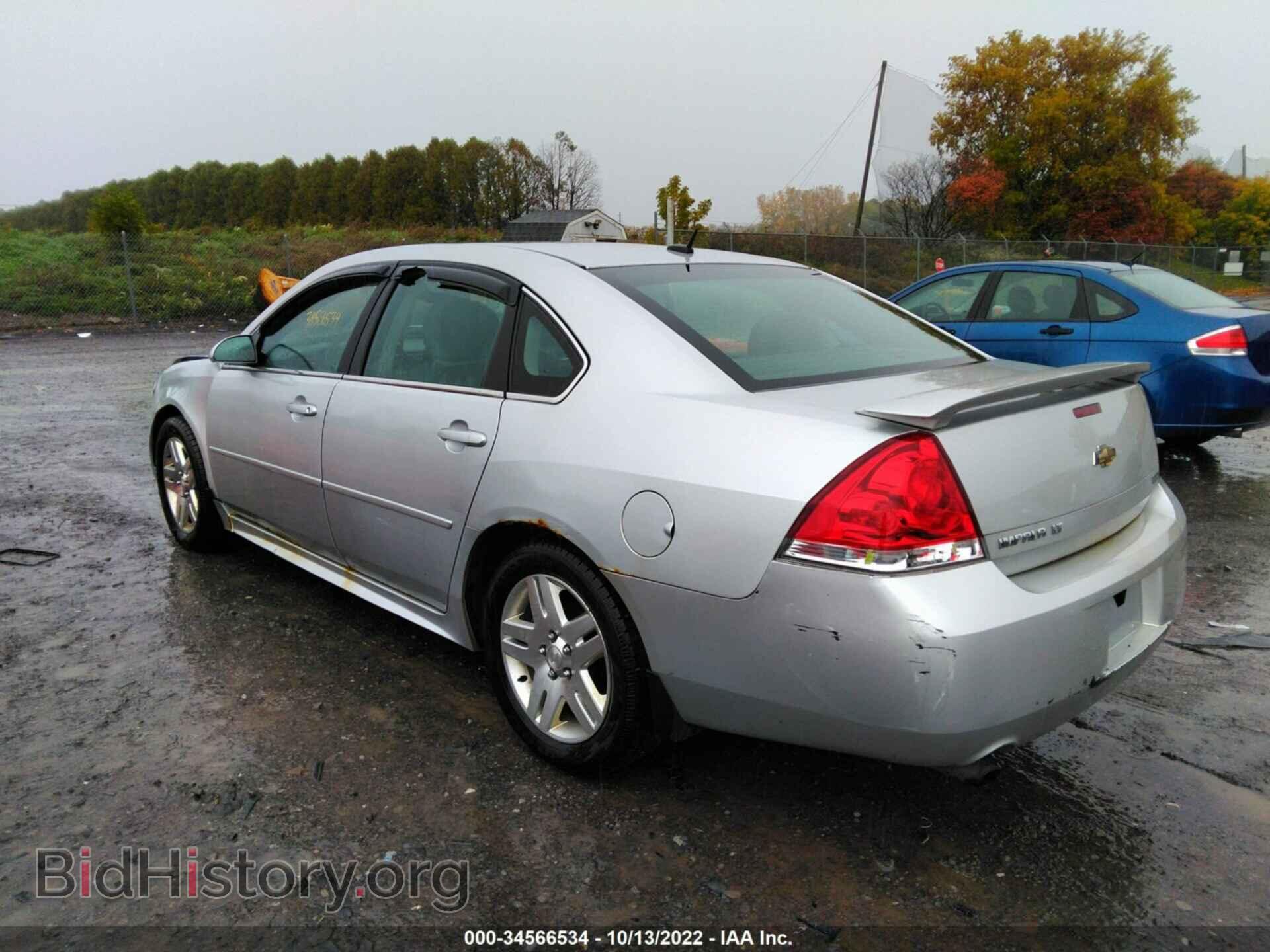 2012 CHEVROLET IMPALA - VIN: 2G1WB5E32C1110554 - Фото 3