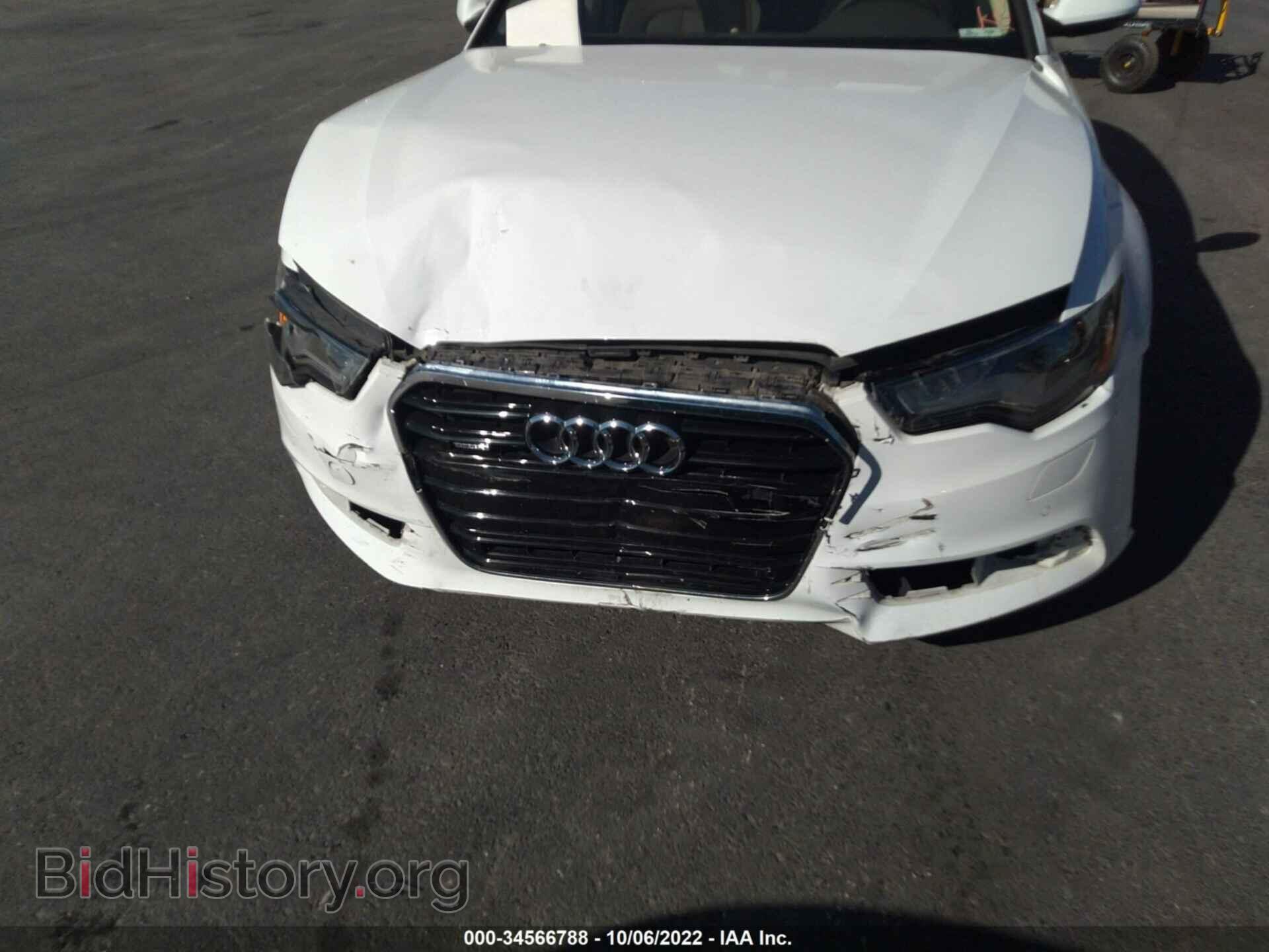 2013 AUDI A6 - VIN: WAUGFAFC2DN059108 - Фото 6