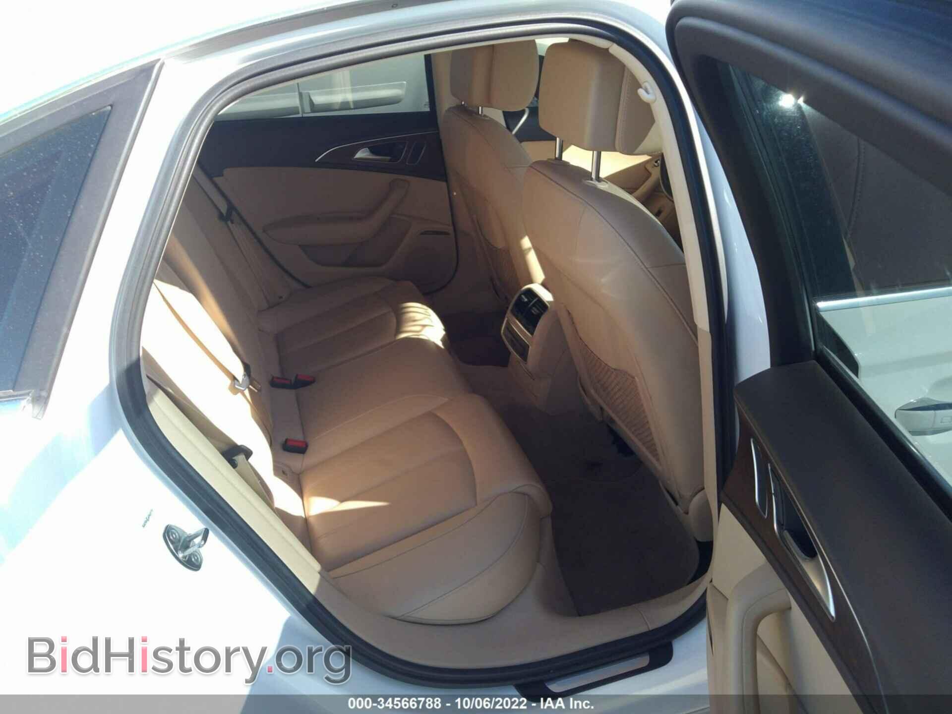 2013 AUDI A6 - VIN: WAUGFAFC2DN059108 - Фото 8