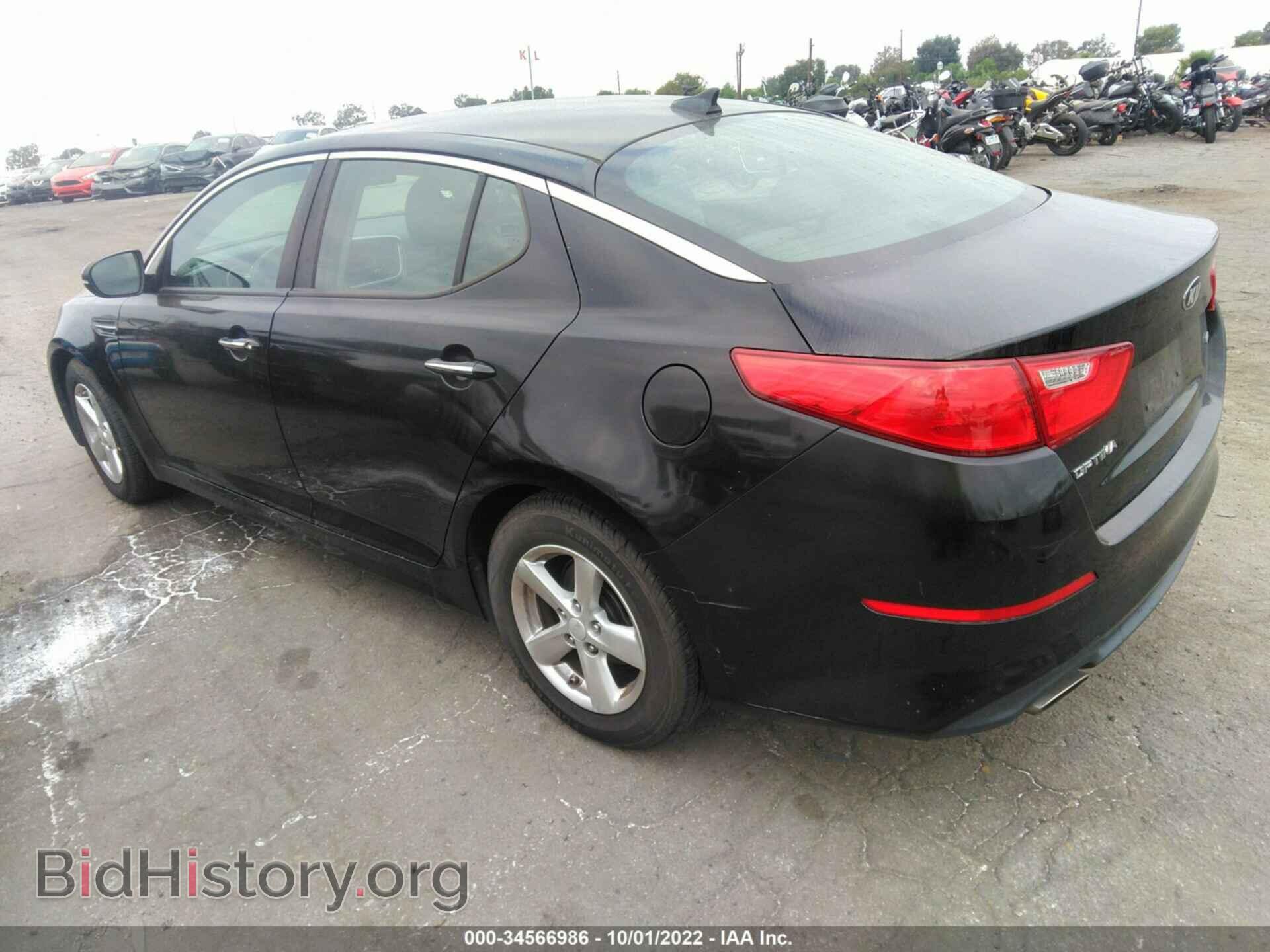 2015 KIA OPTIMA - VIN: KNAGM4A7XF5652400 - Photo 3
