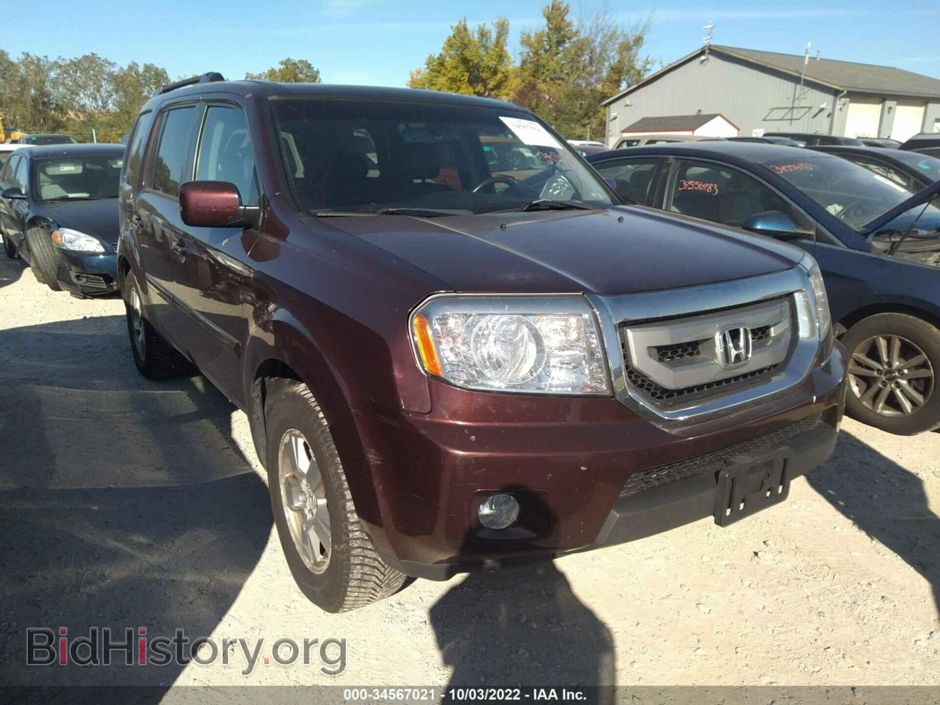 Фотография 5FNYF4H57BB071581 - HONDA PILOT 2011