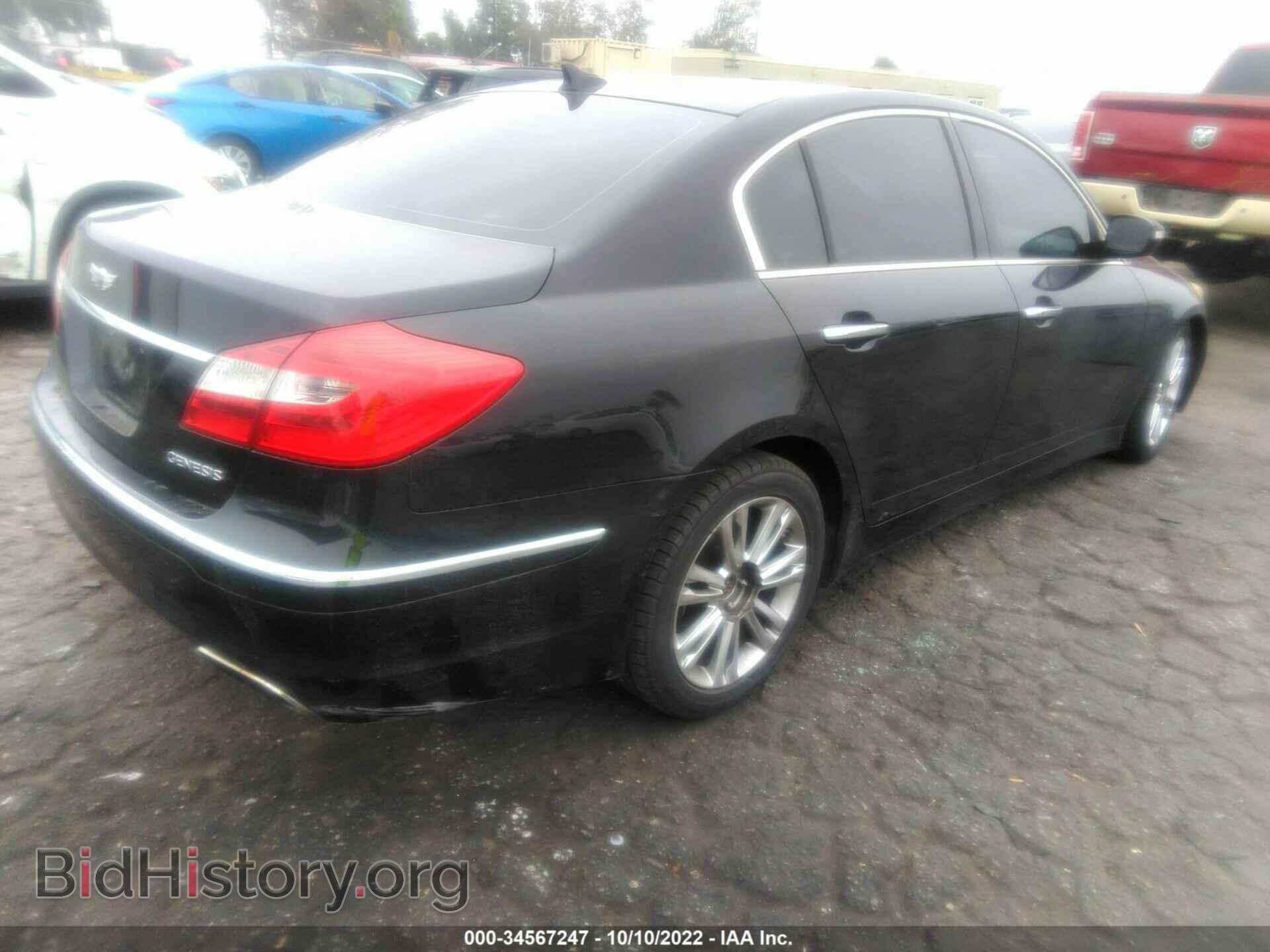 2013 HYUNDAI GENESIS - VIN: KMHGC4DD0DU240010 - Фото 4