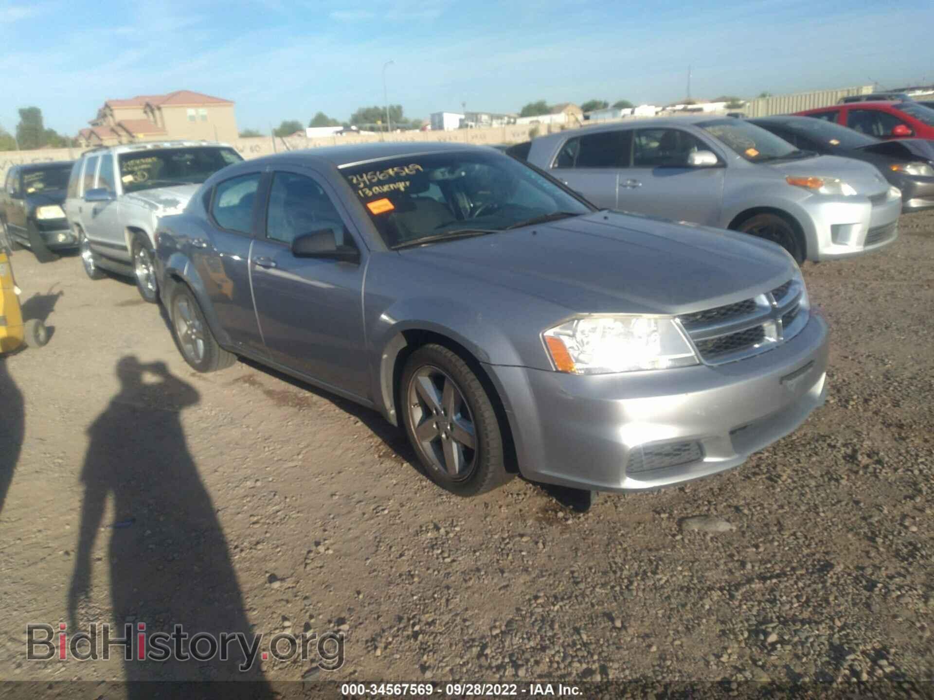 Photo 1C3CDZAB0DN632368 - DODGE AVENGER 2013