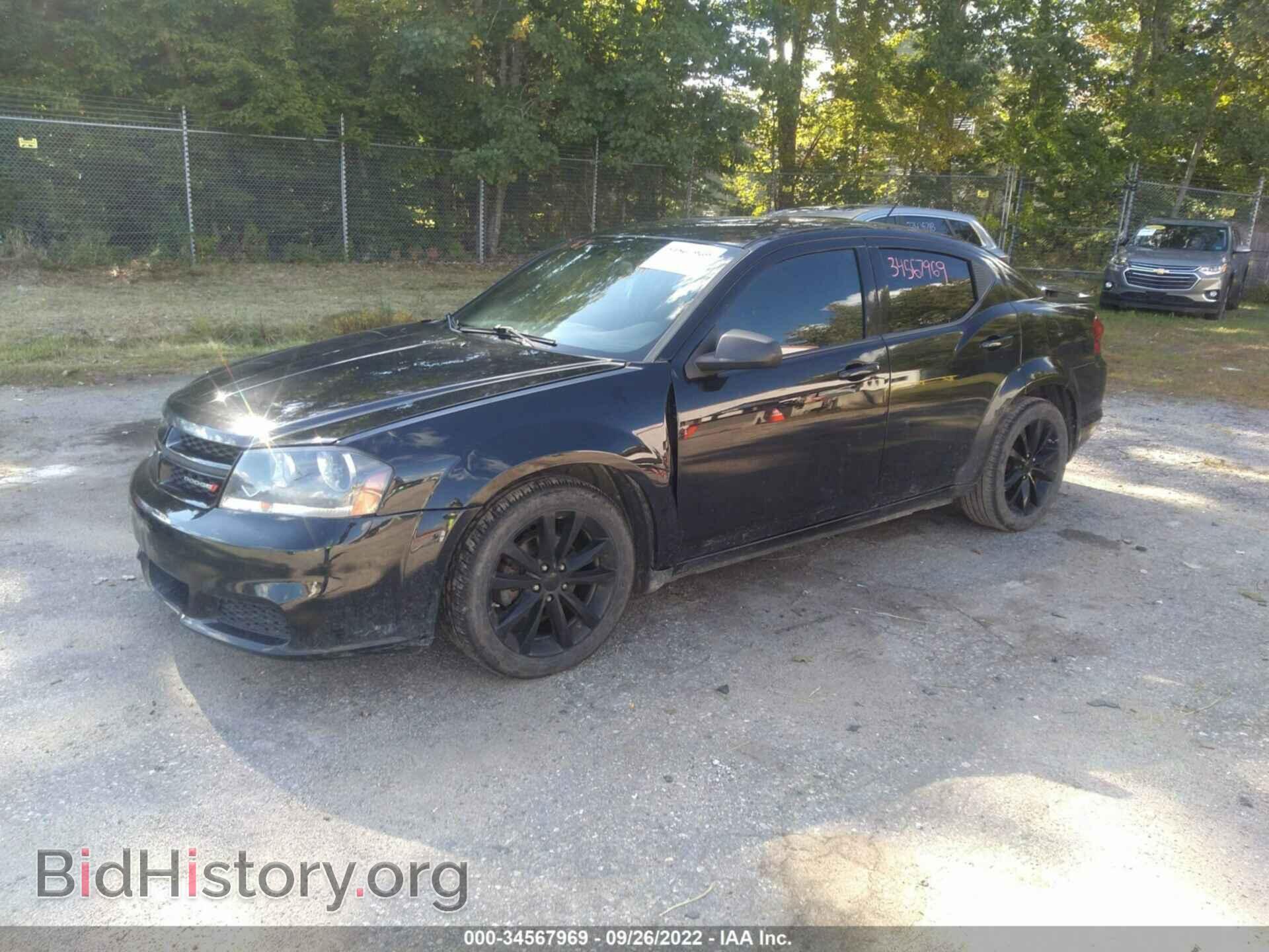 2013 DODGE AVENGER - VIN: 1C3CDZAG4DN749639 - Photo 2