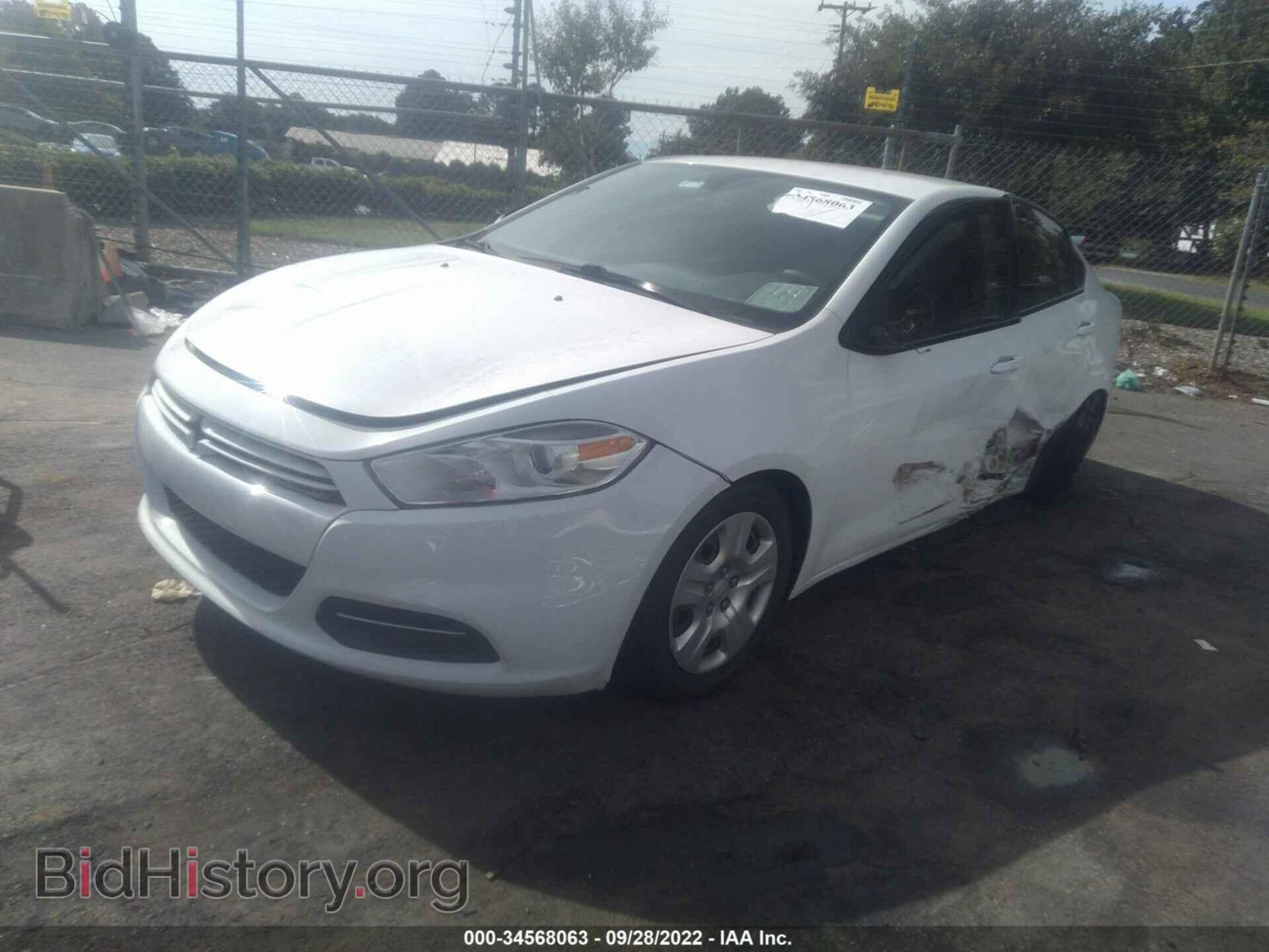 2015 DODGE DART - VIN: 1C3CDFAA7FD422932 - Фото 2