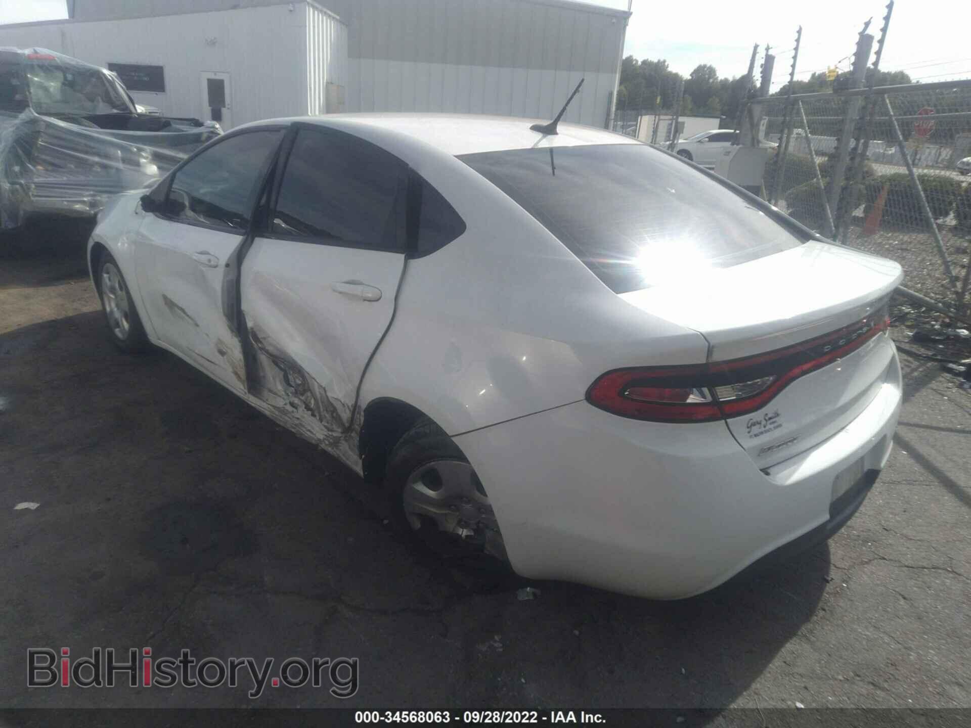 2015 DODGE DART - VIN: 1C3CDFAA7FD422932 - Фото 3
