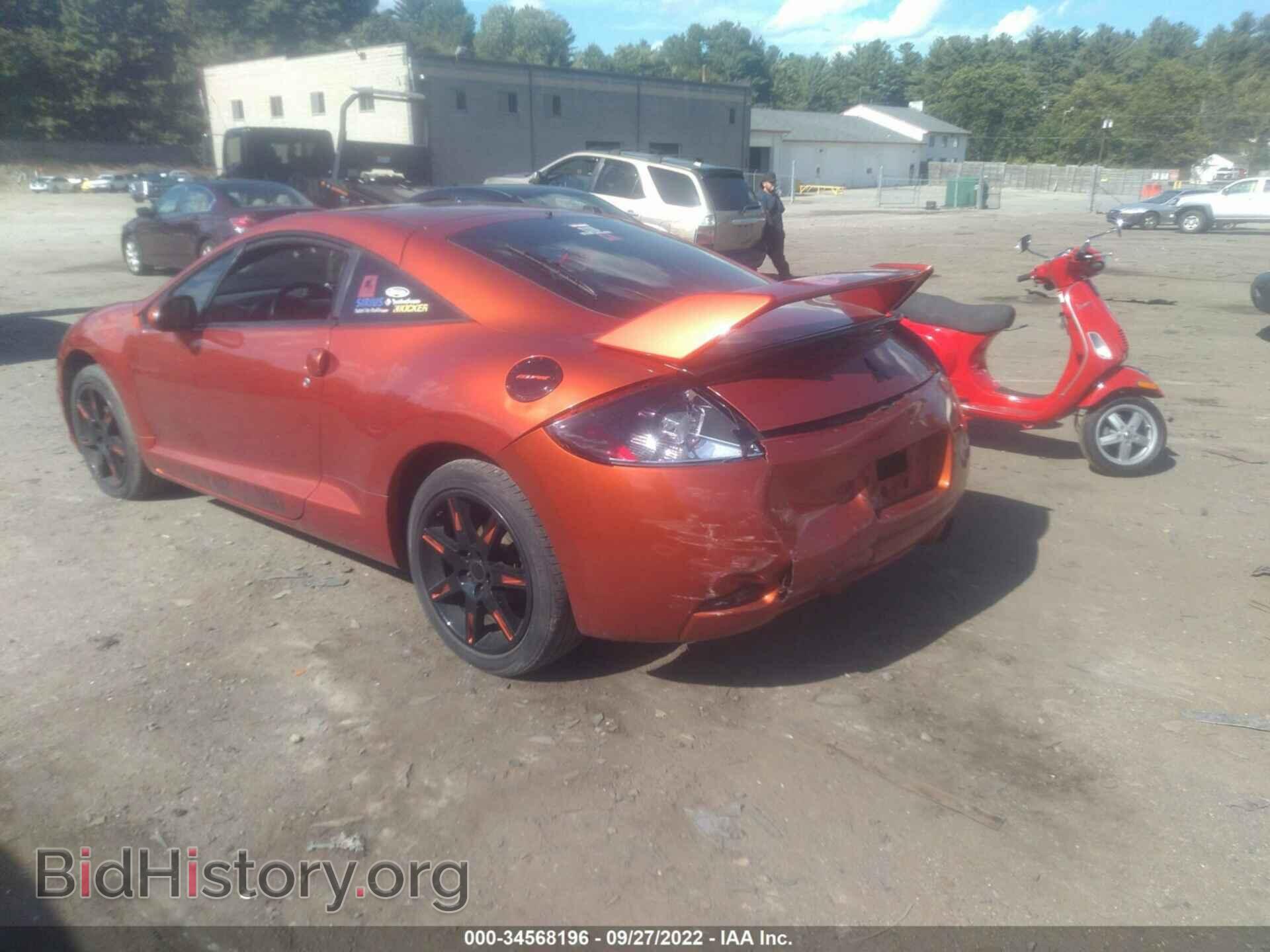 2008 MITSUBISHI ECLIPSE - VIN: 4A3AK64F68E009586 - Фото 3