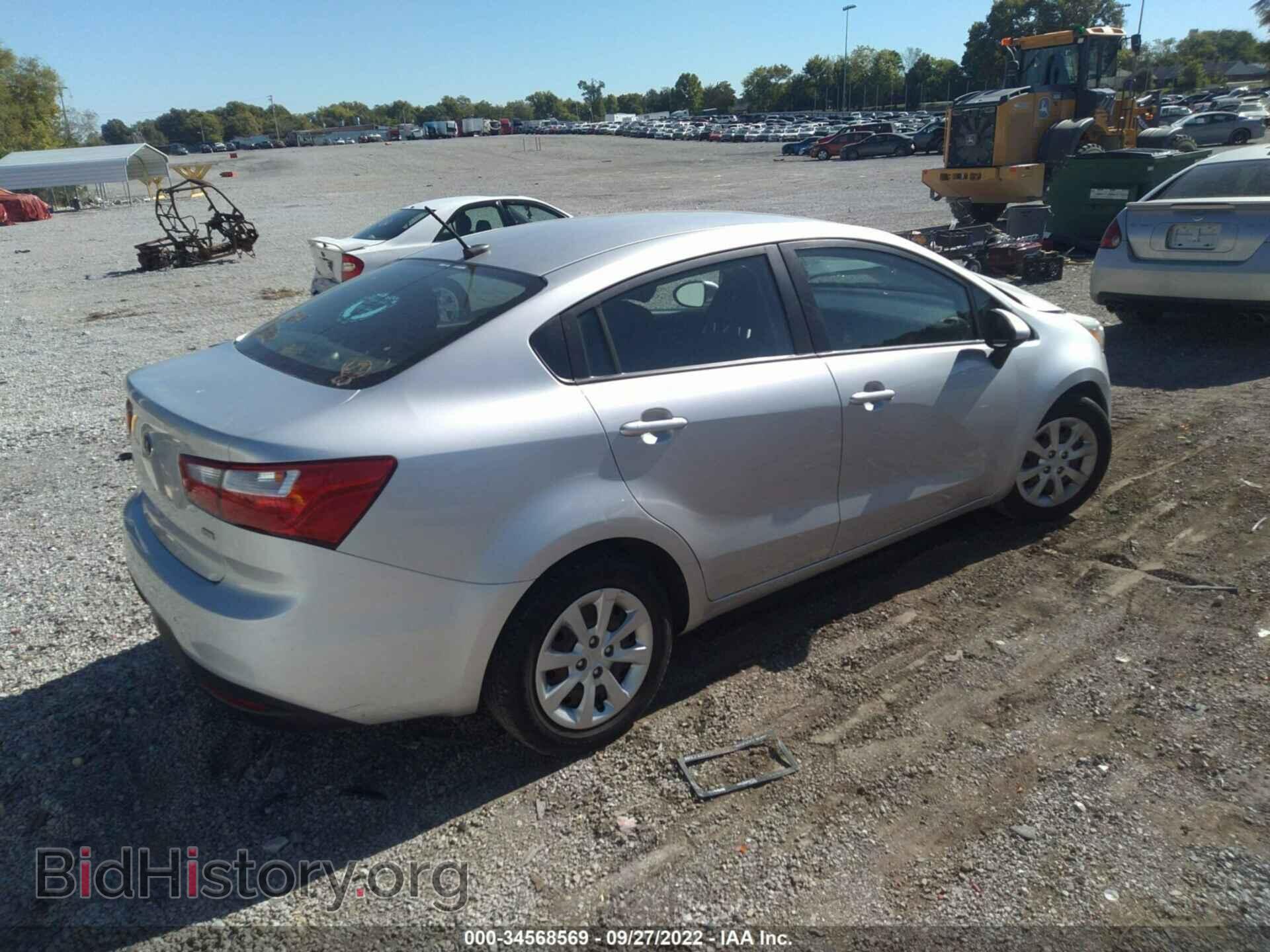 2014 KIA RIO - VIN: KNADM4A31E6361891 - Фото 4
