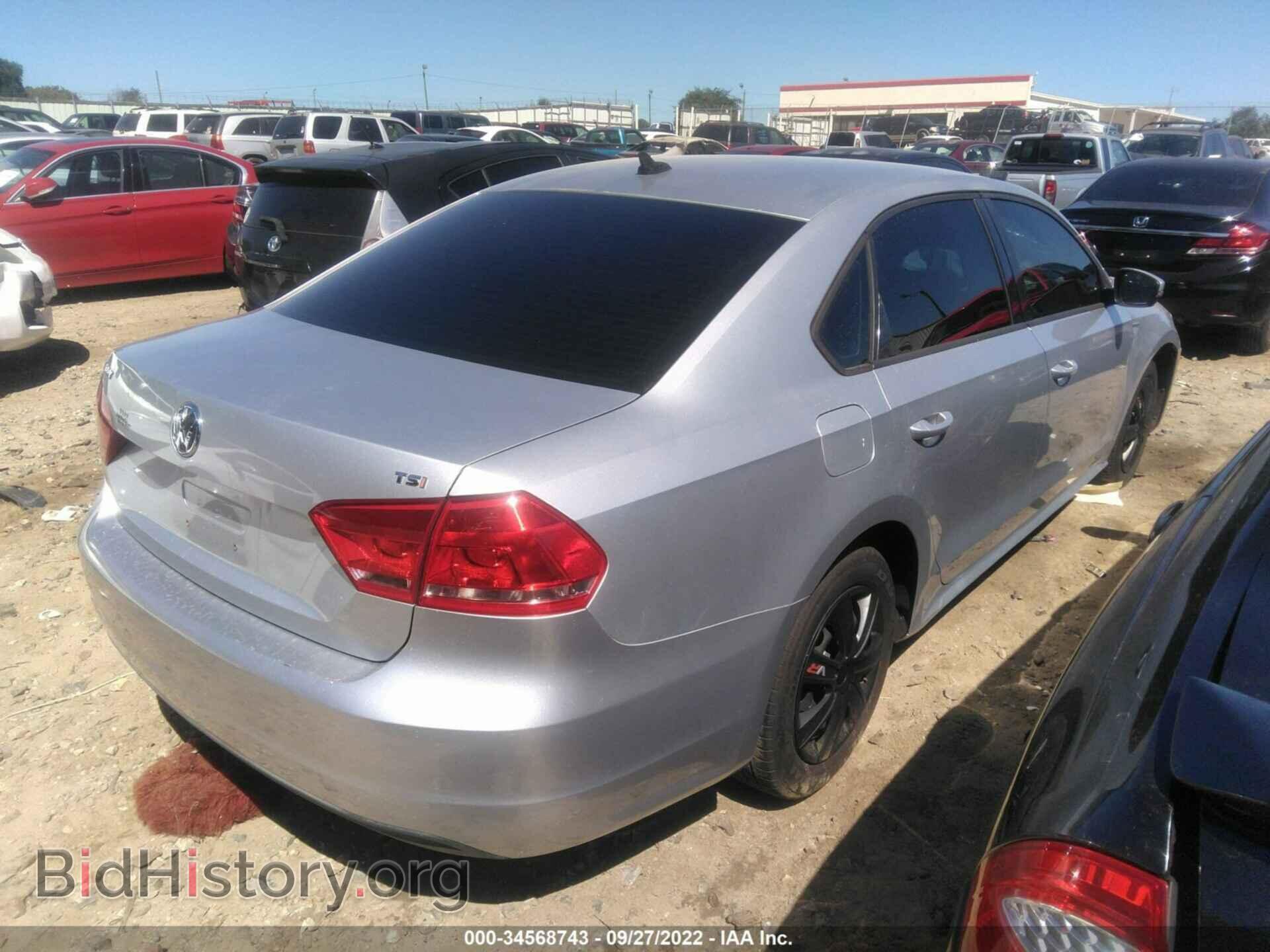 2015 VOLKSWAGEN PASSAT - VIN: 1VWAT7A36FC009318 - Фото 4
