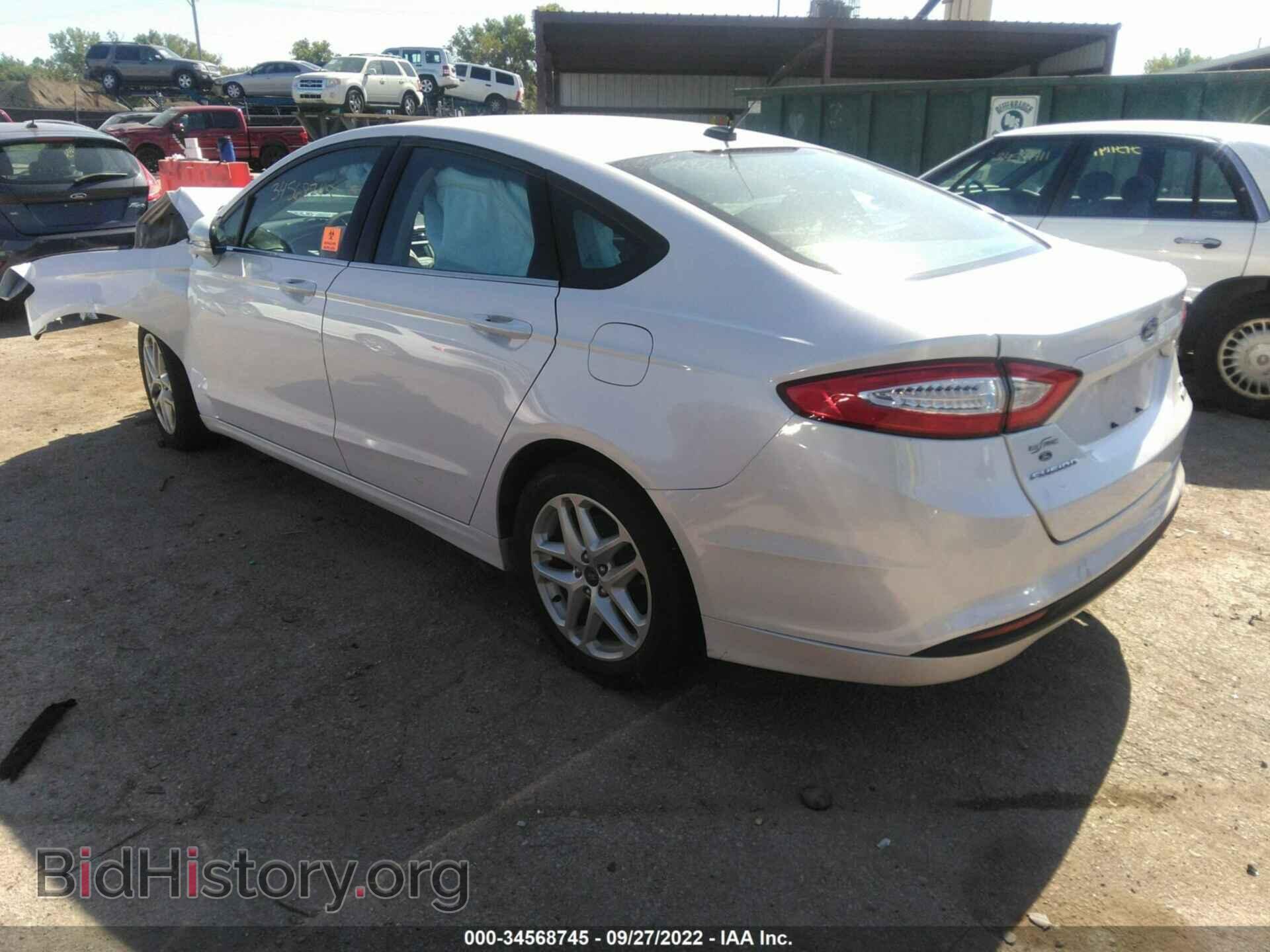 2013 FORD FUSION - VIN: 3FA6P0HR4DR273222 - Photo 3