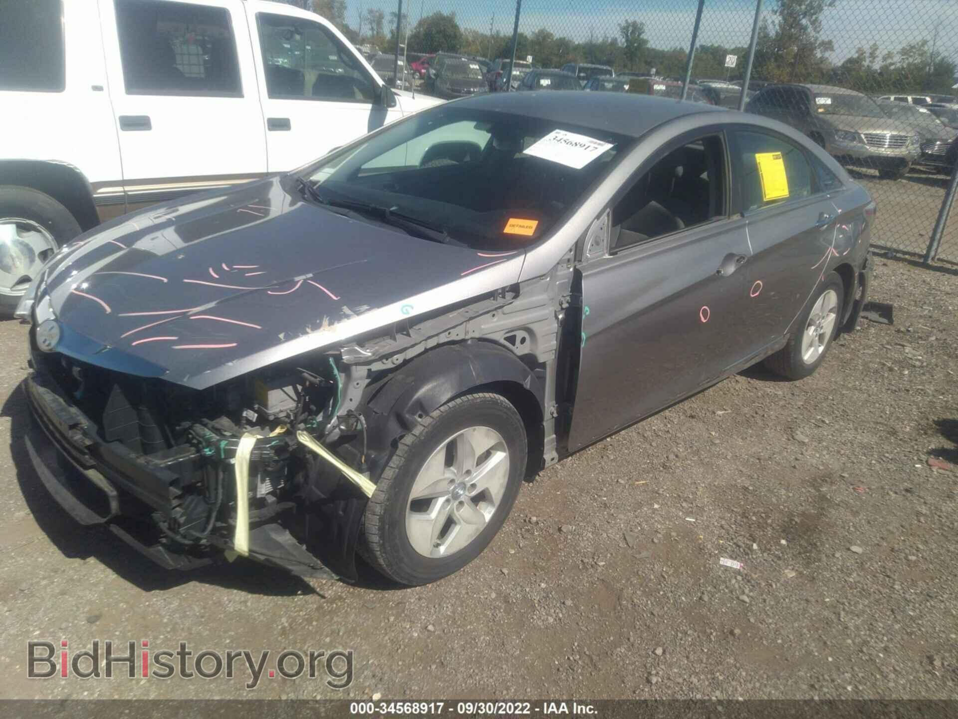 2012 HYUNDAI SONATA - VIN: KMHEC4A43CA028942 - Фото 2