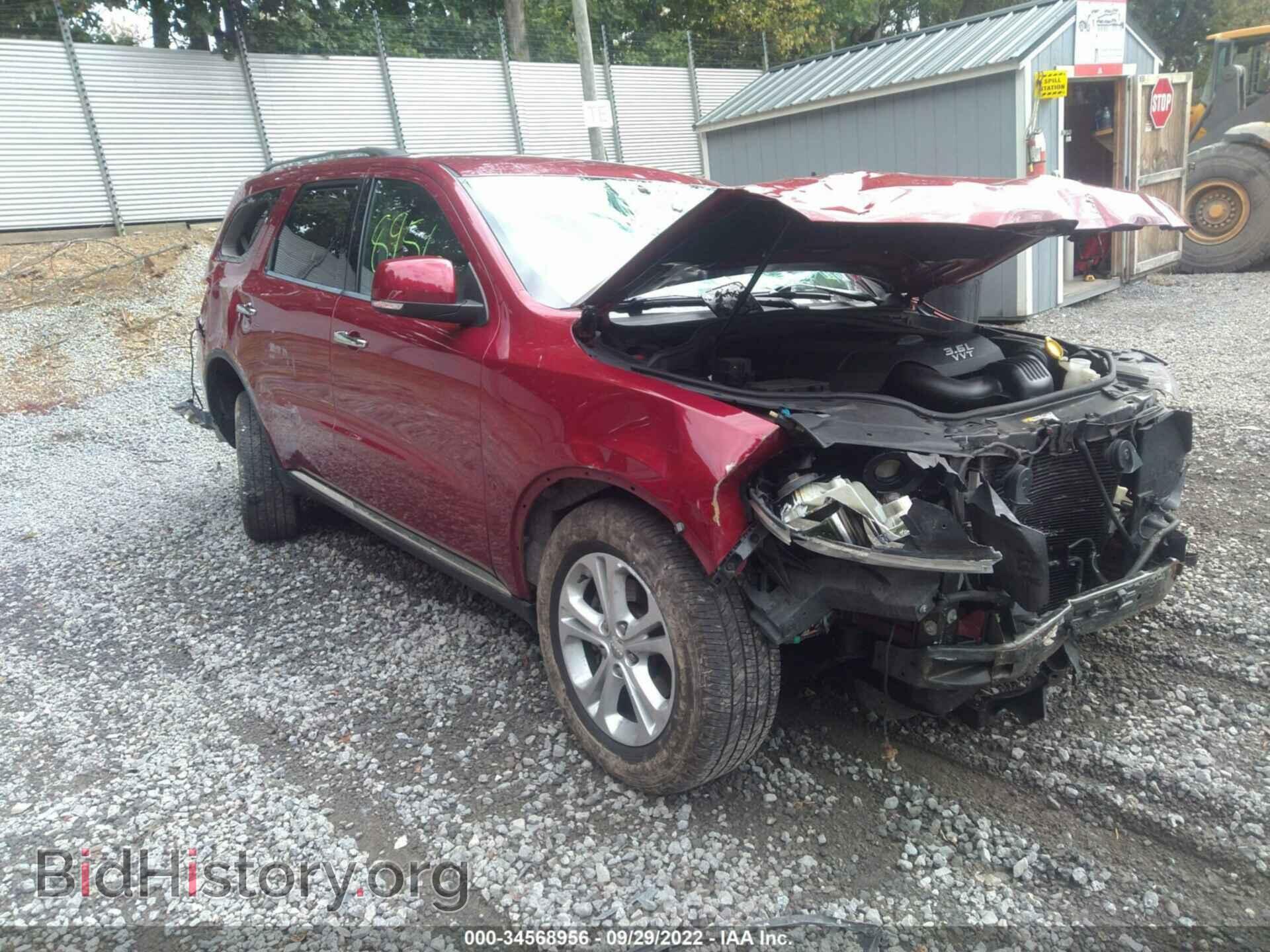 Photo 1C4RDJDG4DC674830 - DODGE DURANGO 2013