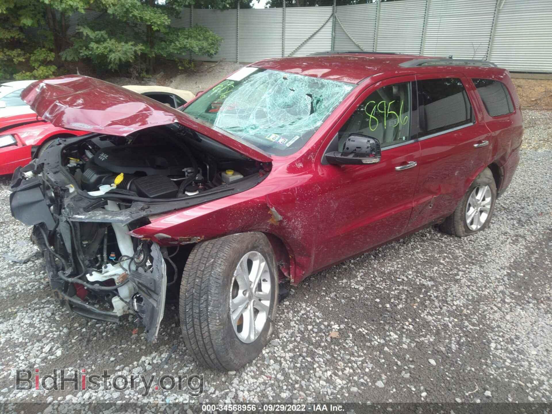 2013 DODGE DURANGO - VIN: 1C4RDJDG4DC674830 - Photo 2