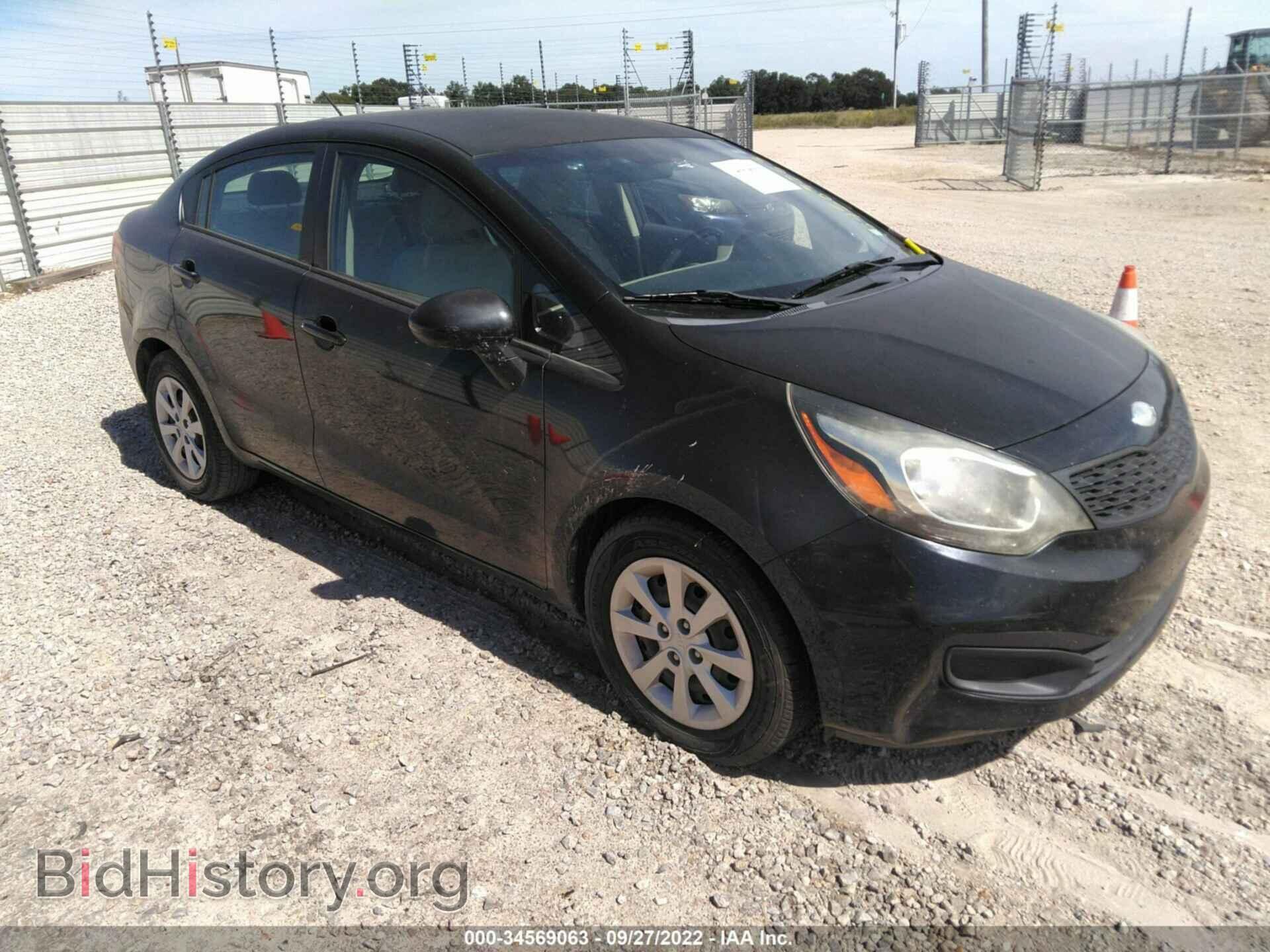 Фотография KNADM4A38E6366019 - KIA RIO 2014
