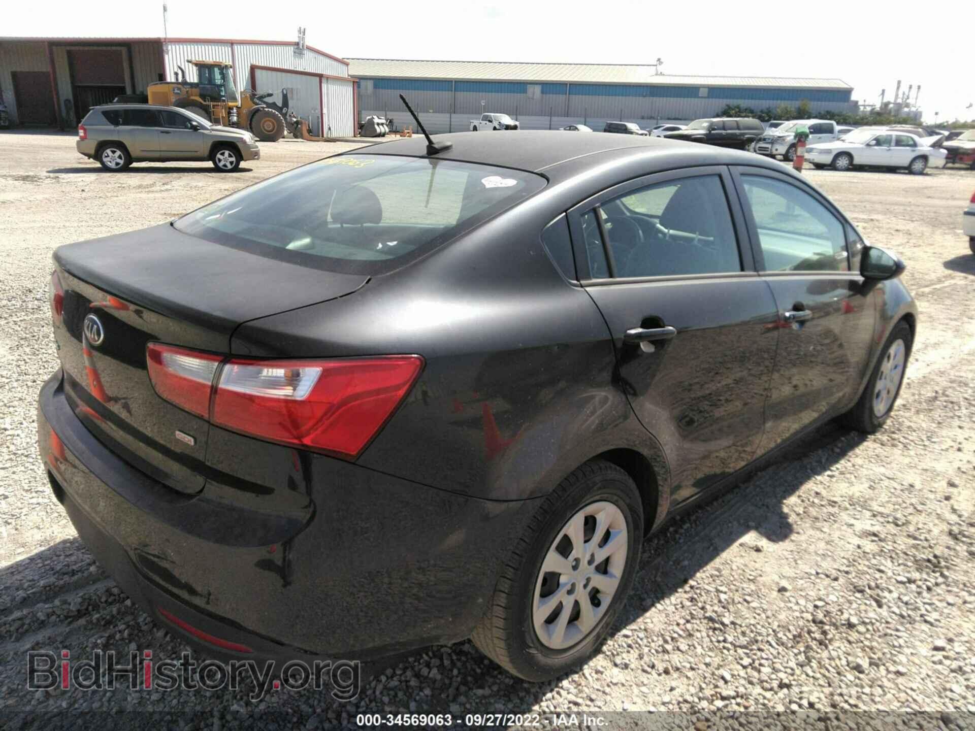 2014 KIA RIO - VIN: KNADM4A38E6366019 - Фото 4