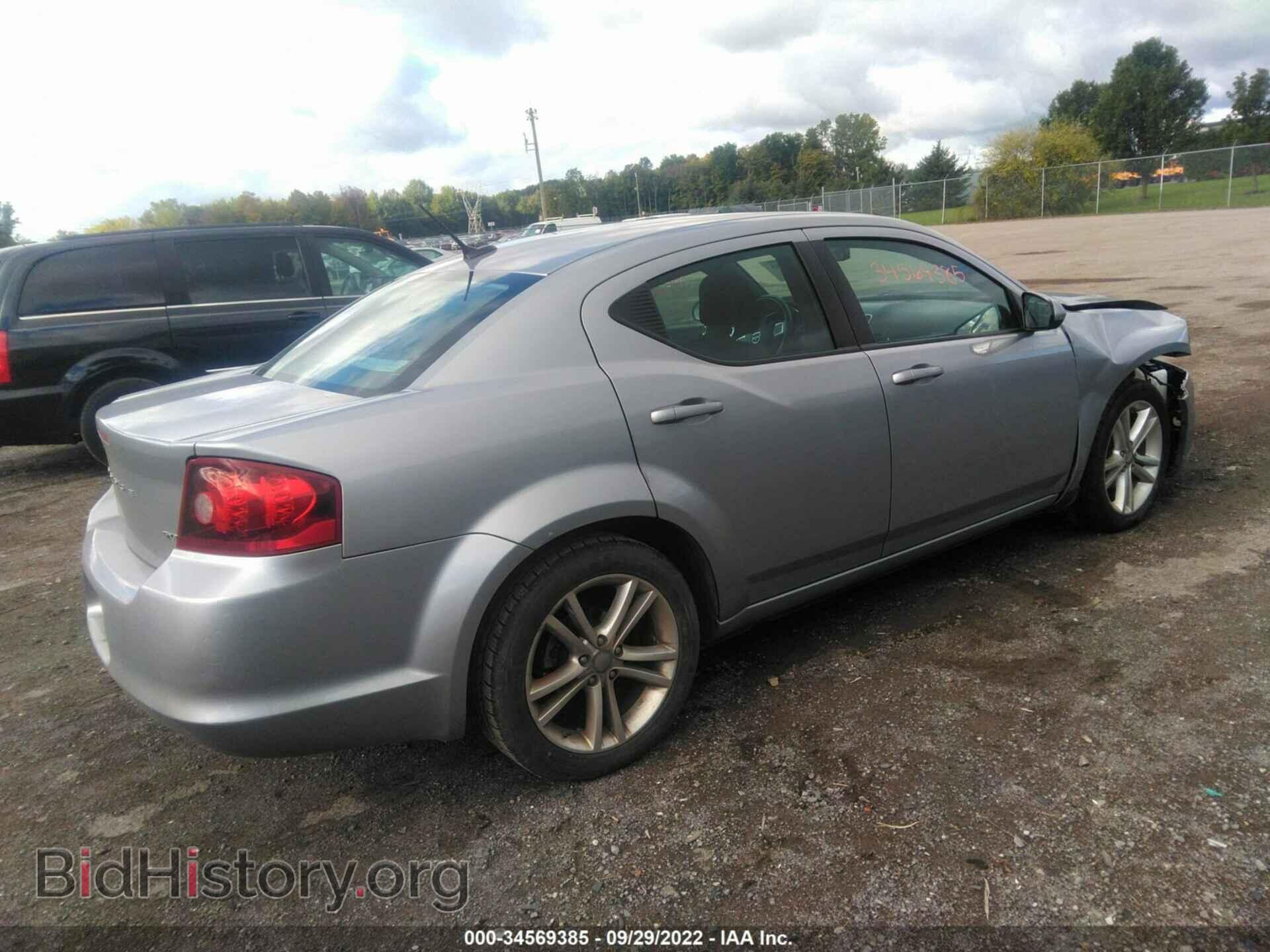 2013 DODGE AVENGER - VIN: 1C3CDZCB5DN510859 - Фото 4