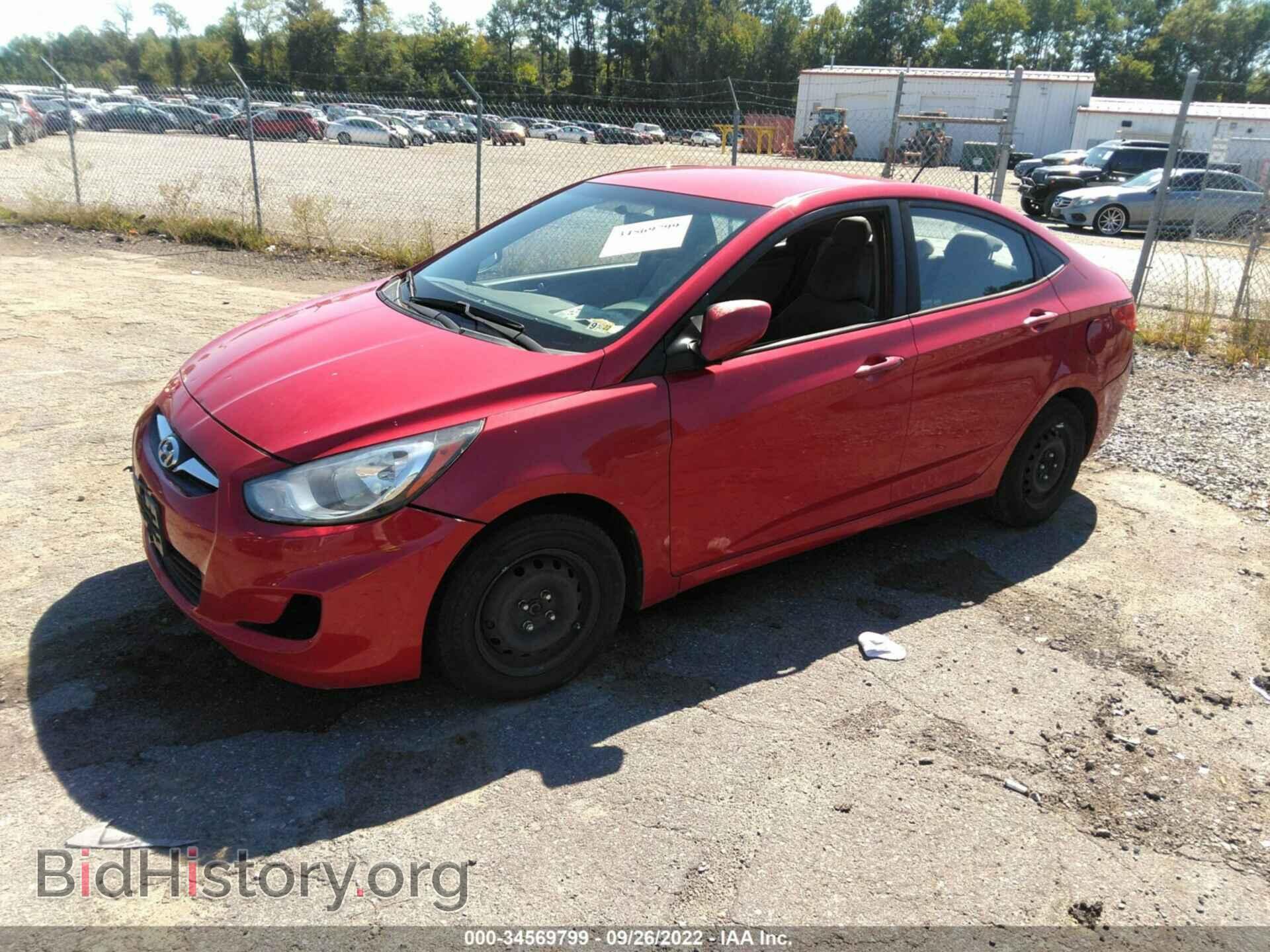 2013 HYUNDAI ACCENT - VIN: KMHCT4AE2DU280214 - Фото 2