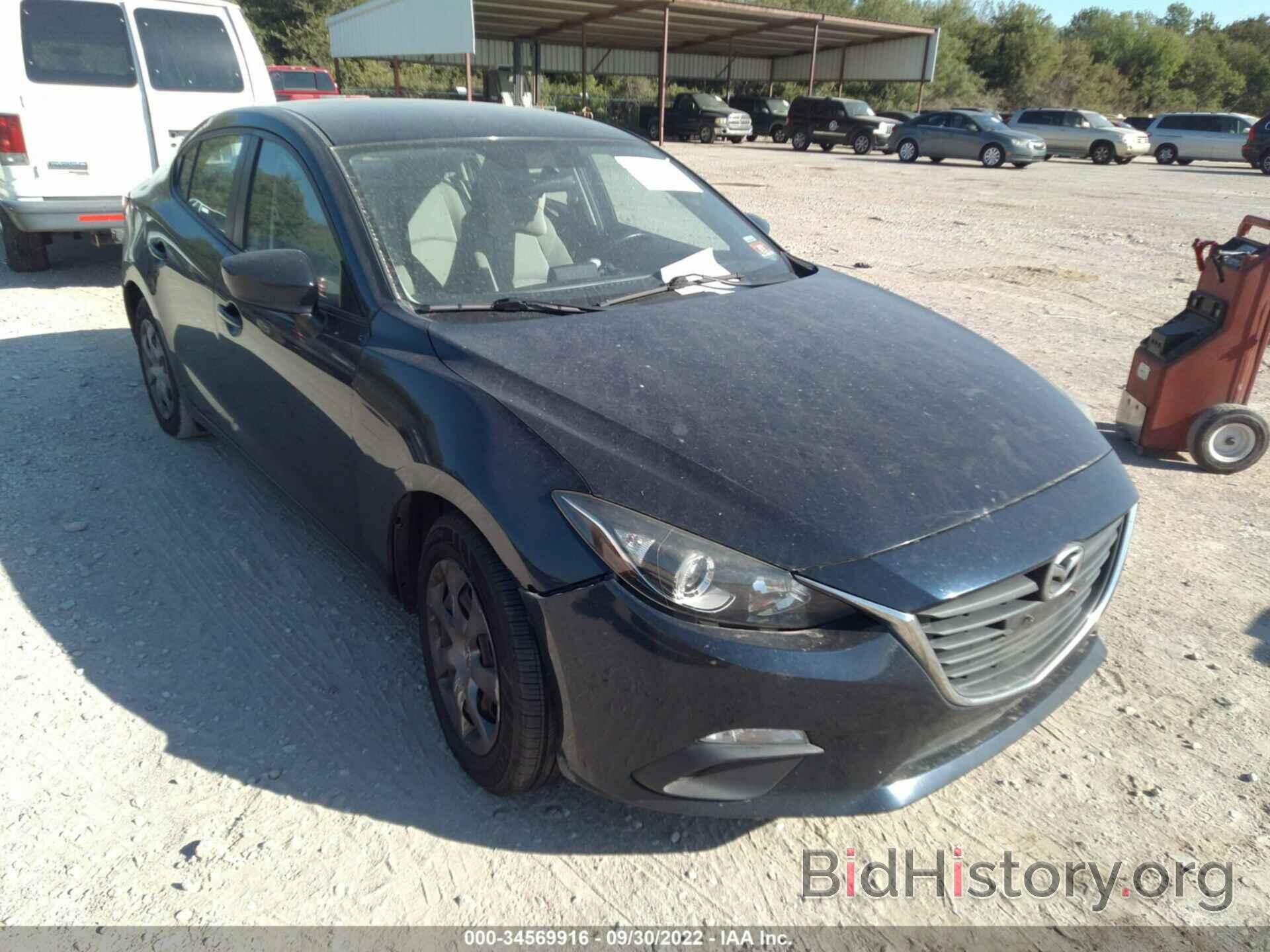 Photo JM1BM1U71E1117503 - MAZDA MAZDA3 2014