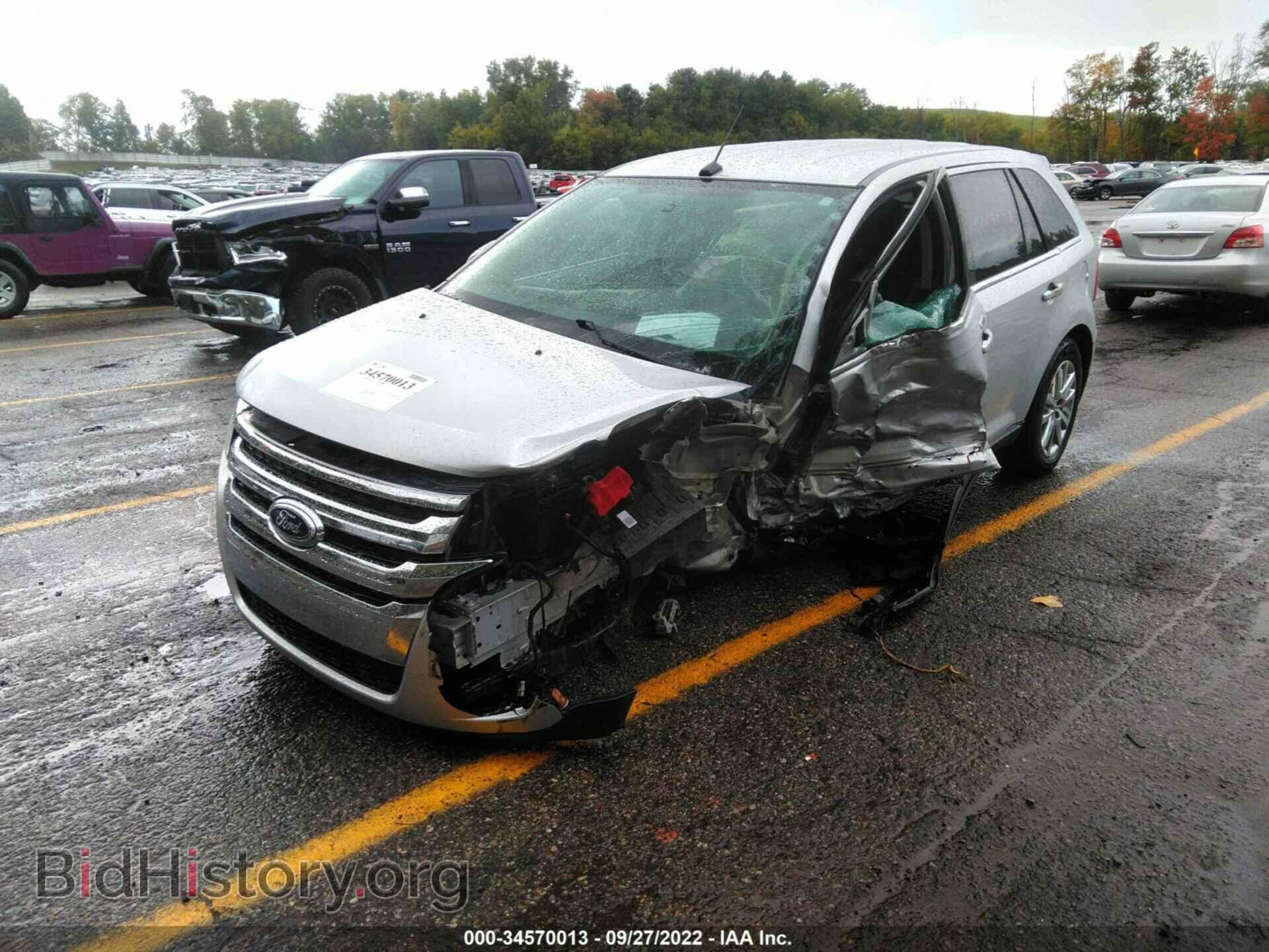 2013 FORD EDGE - VIN: 2FMDK3KC4DBC34856 - Фото 2