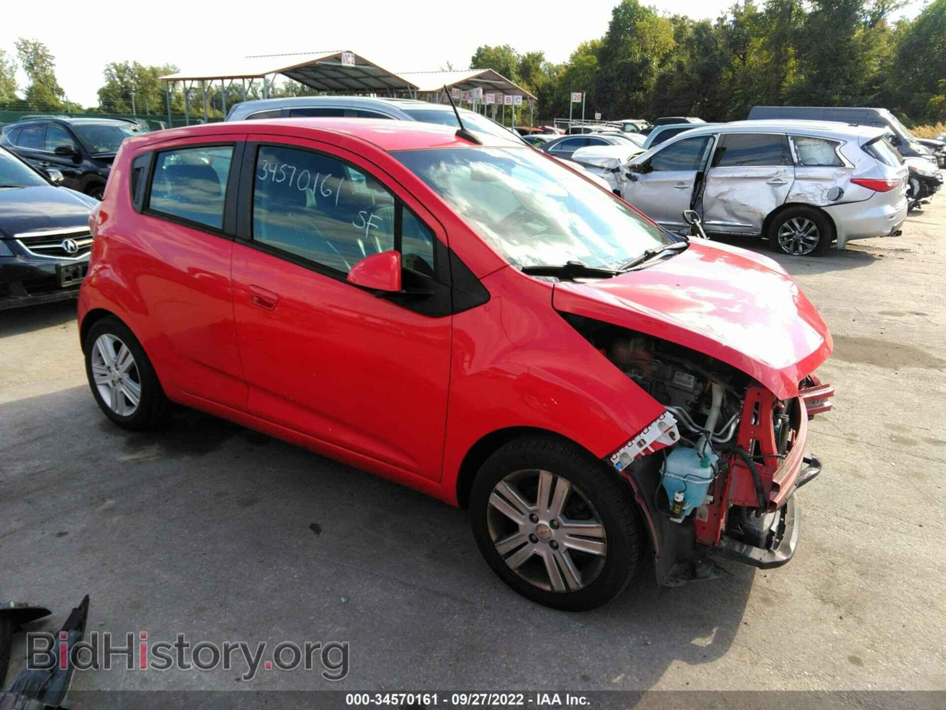 Фотография KL8CB6S93DC602829 - CHEVROLET SPARK 2013