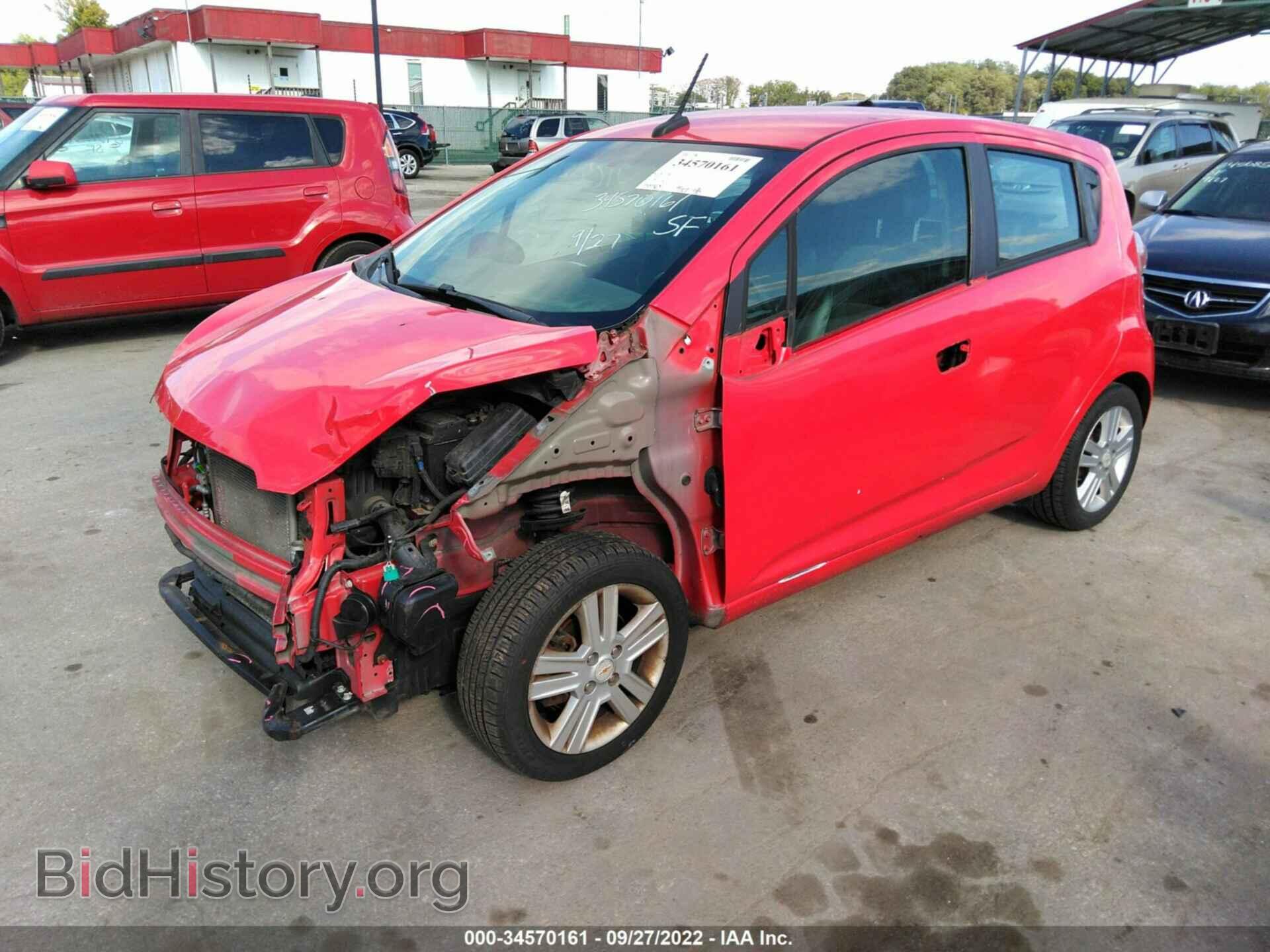2013 CHEVROLET SPARK - VIN: KL8CB6S93DC602829 - Фото 2