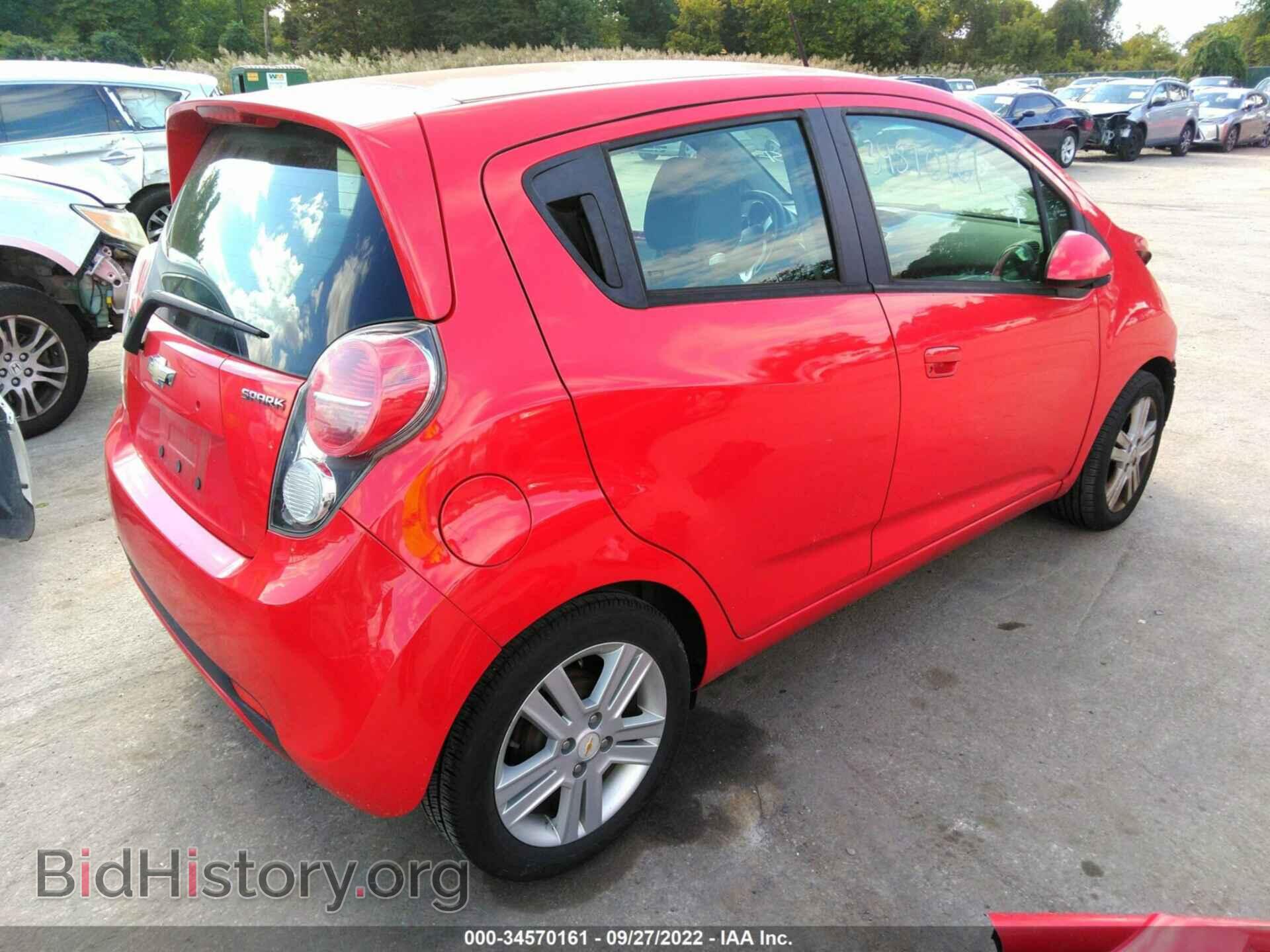 2013 CHEVROLET SPARK - VIN: KL8CB6S93DC602829 - Фото 4