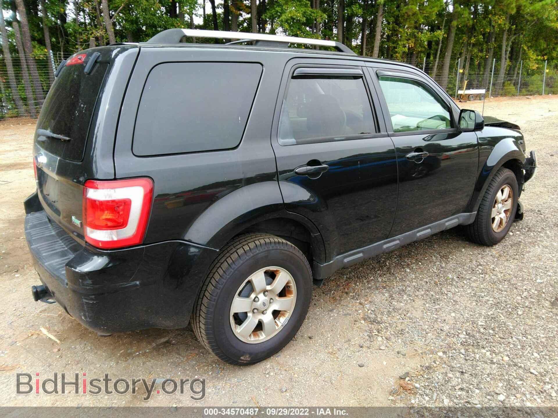 2011 FORD ESCAPE - VIN: 1FMCU9EG8BKC55087 - Фото 4