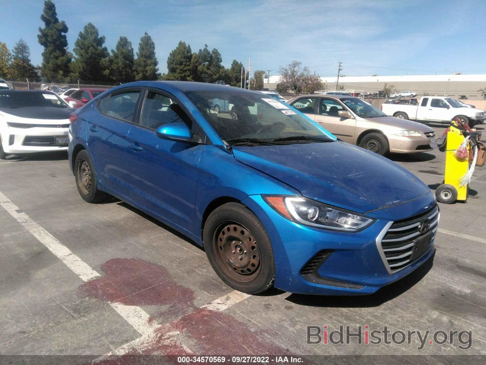 Photo 5NPD84LF1HH204595 - HYUNDAI ELANTRA 2017