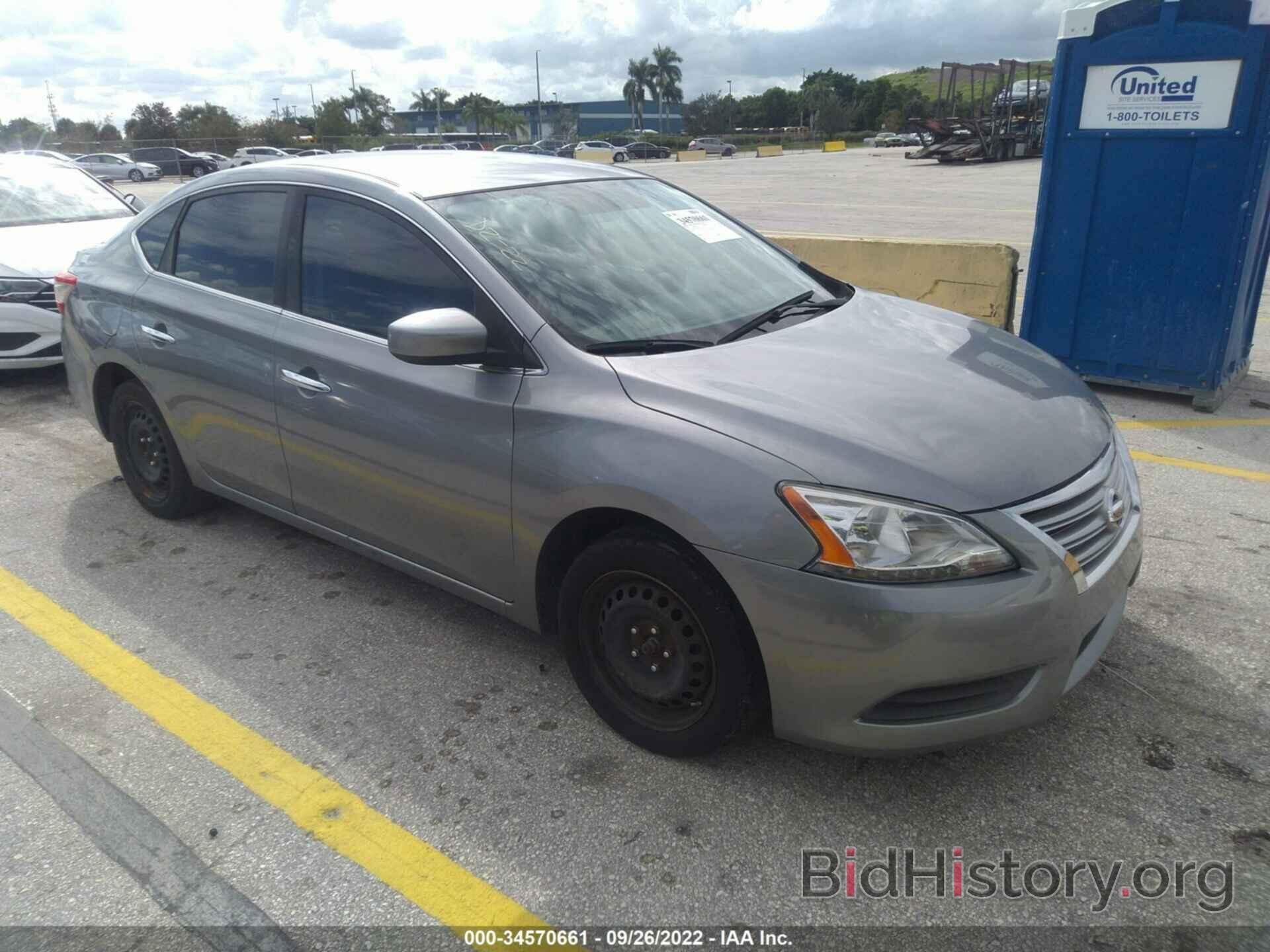 Photo 3N1AB7AP4DL666874 - NISSAN SENTRA 2013